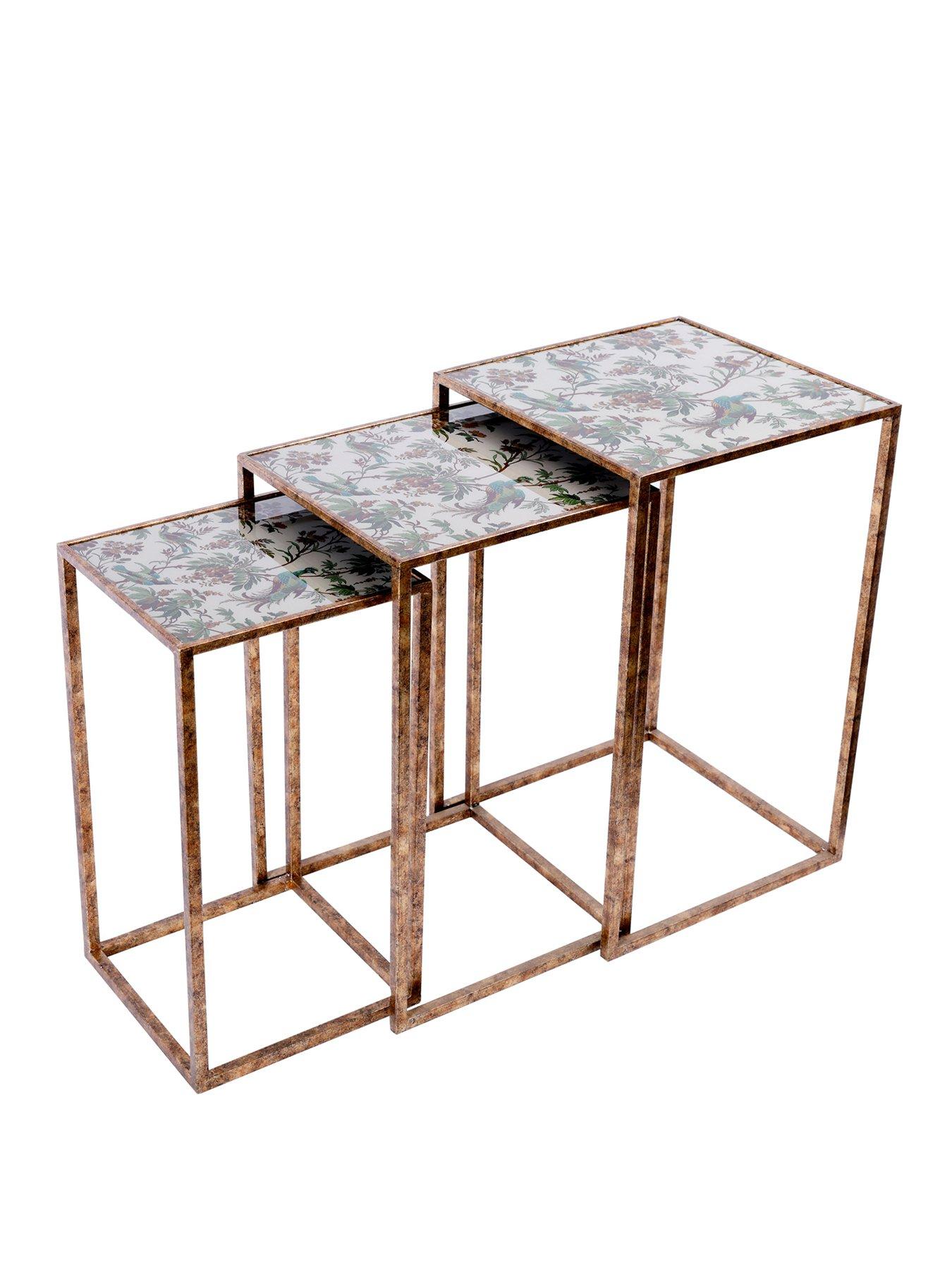 Laura Ashley Attleton Set Of 3 Side Tables