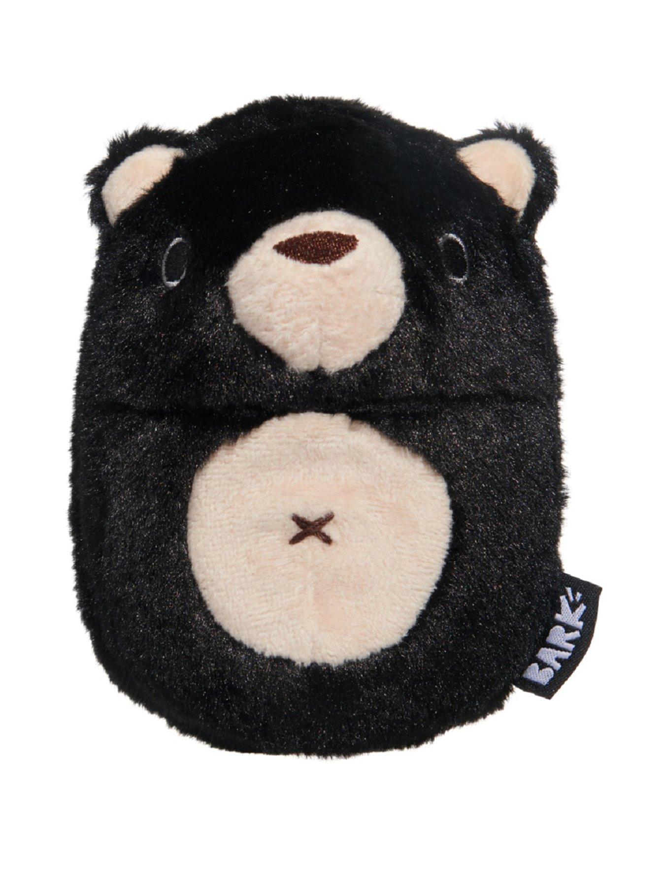 Bark Black Bear Bones Dog Toy