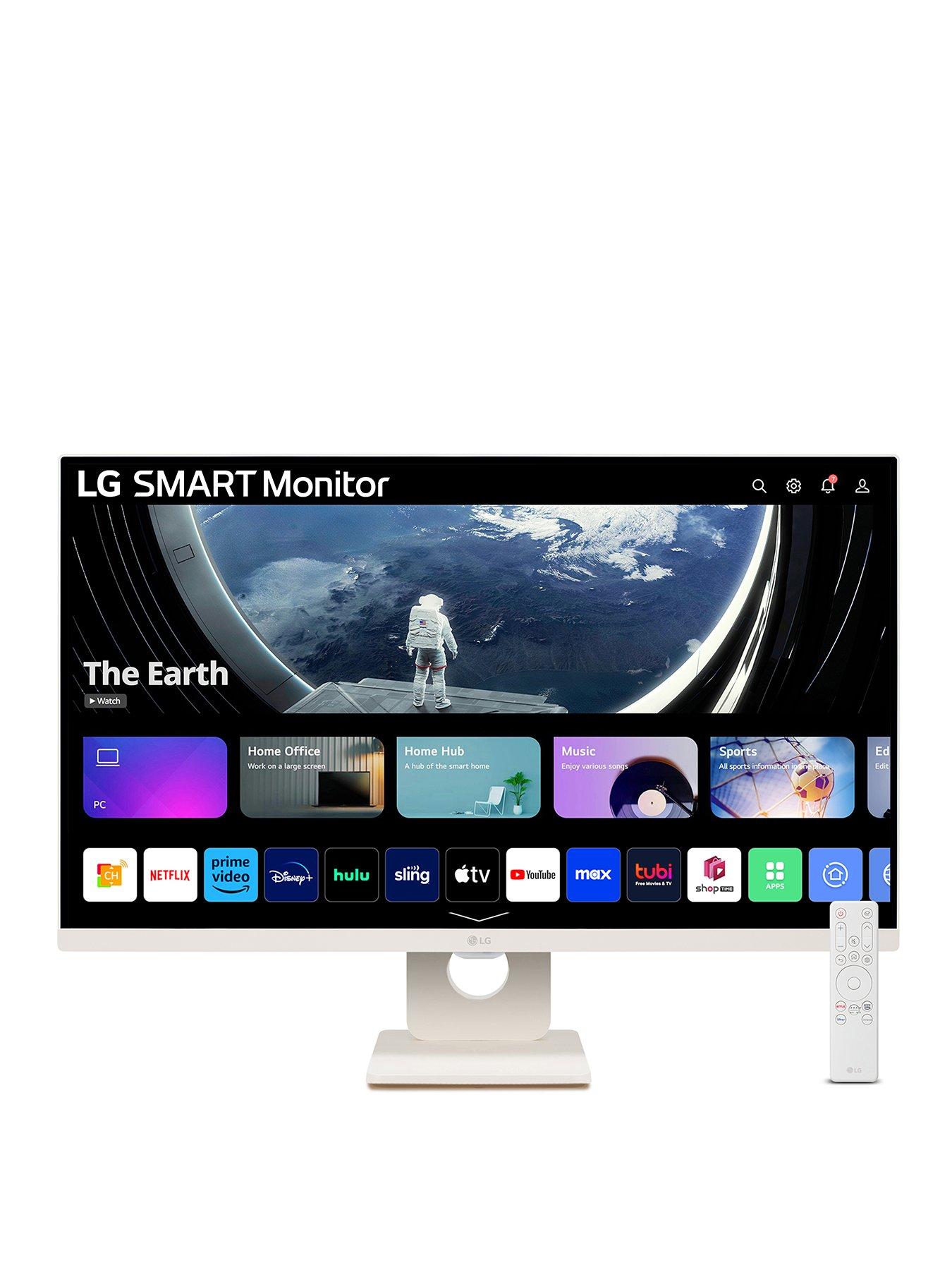LG 27in Full HD IPS Smart Wireless Monitor with webOS