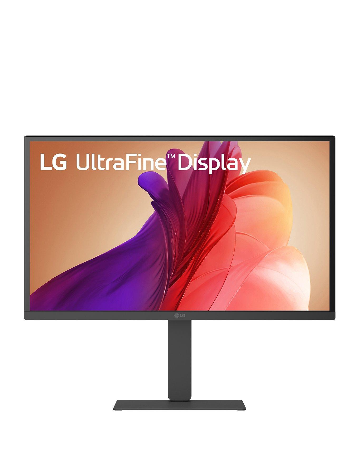 LG 27in IPS 4K UHD Monitor with USB-C (90w PD) Speakers  &  Height Adjustable Stand