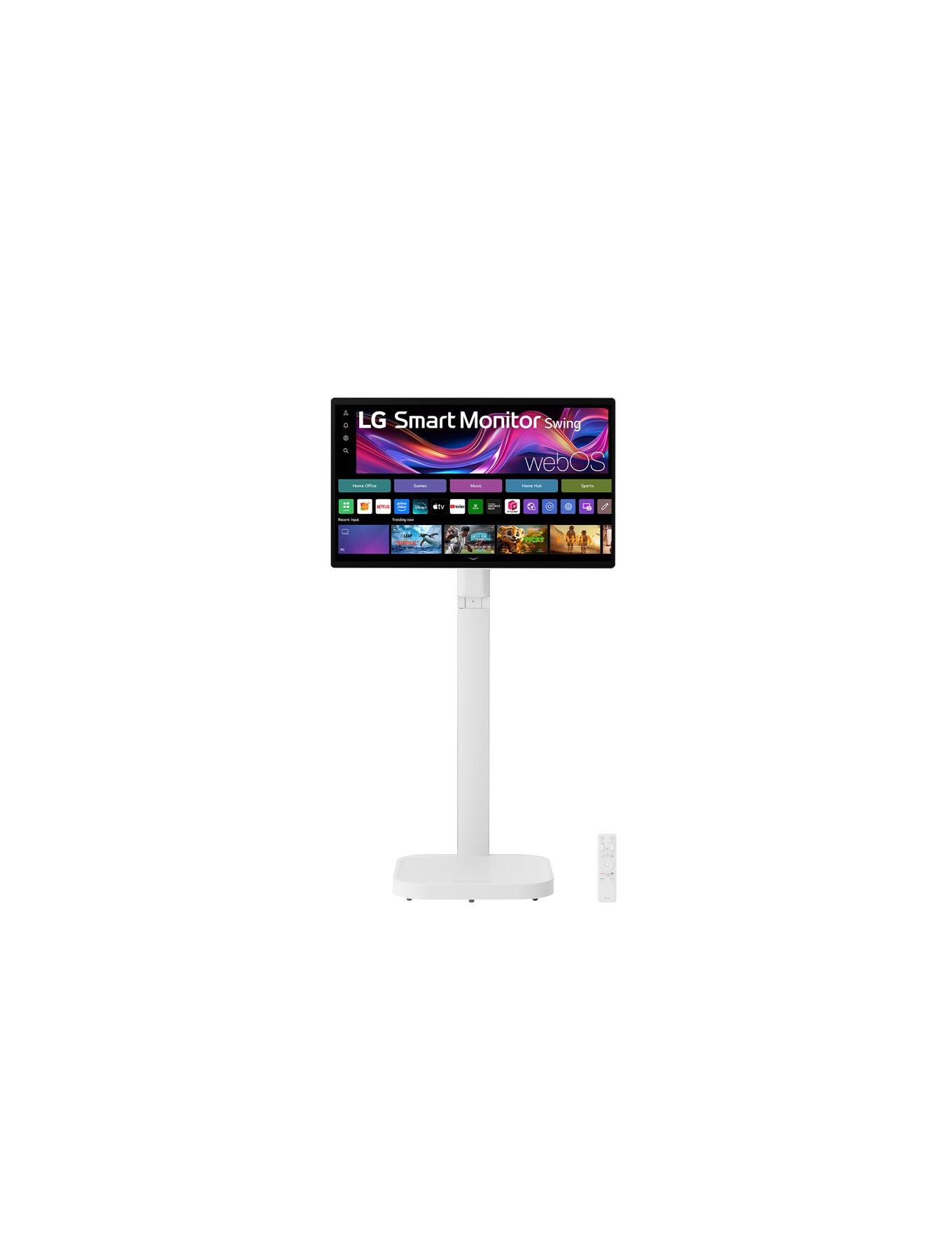 LG 32' Smart Monitor Swing, 4K IPS Touch Display, Adjustable Stand with ...