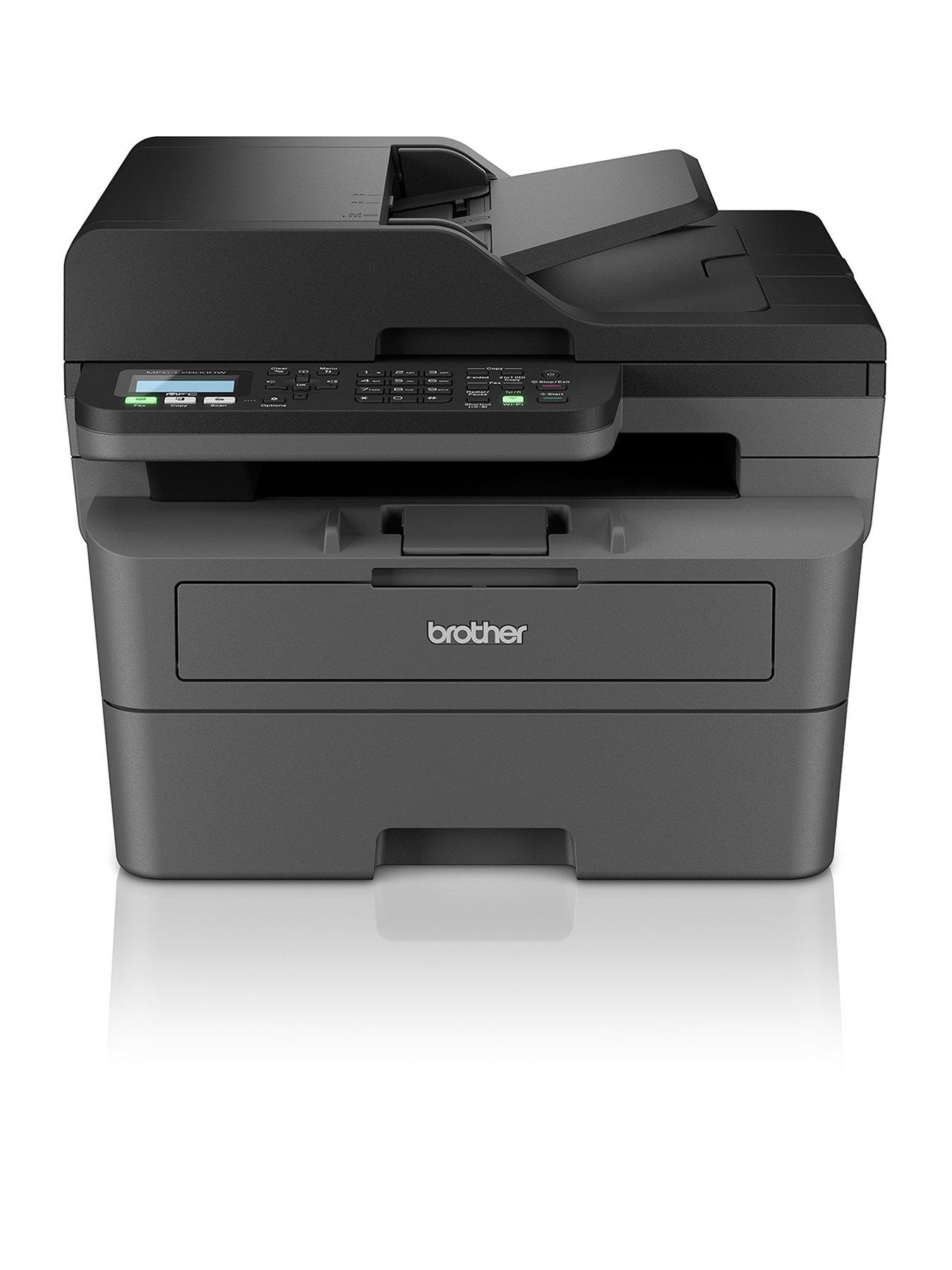 Brother MFC-L2800DW Monochrome All-in-One Wireless Laser Printer with Fax