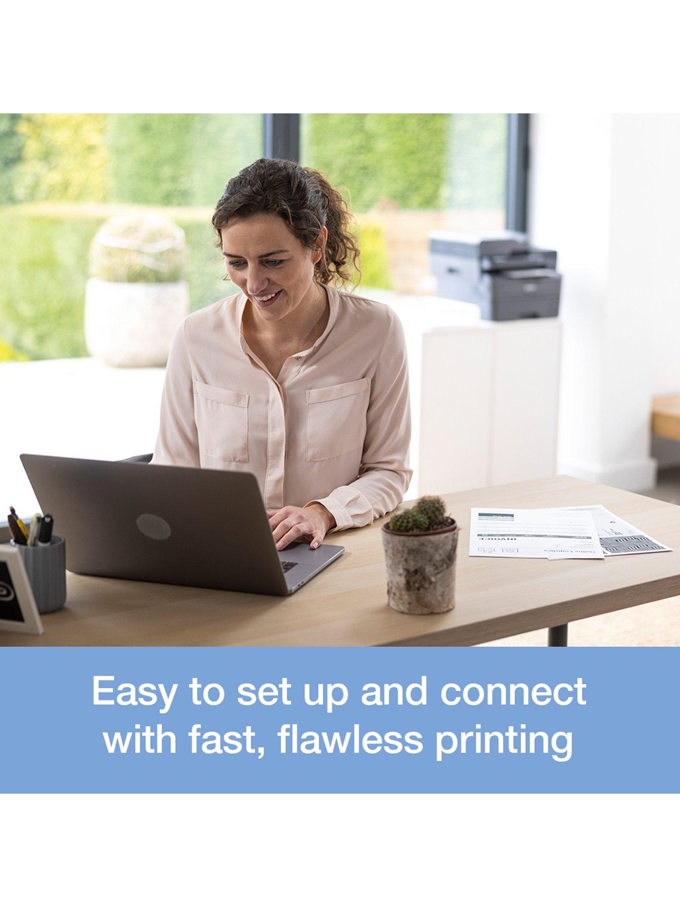 Image 7 of 8 of Brother MFC-L2800DW Monochrome All-in-One Wireless Laser Printer with Fax