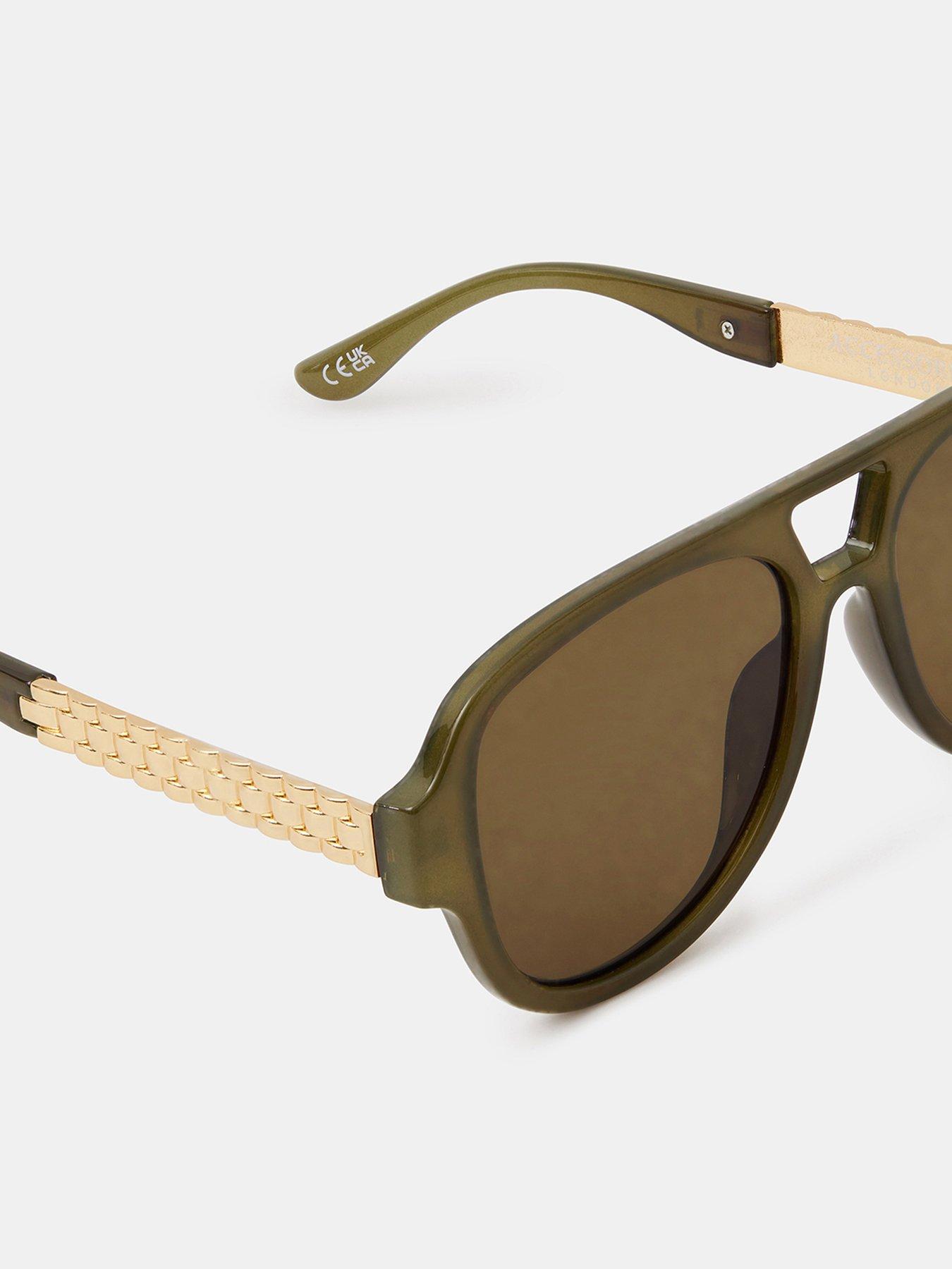 Image 2 of 2 of Accessorize Aviator Sunglasses