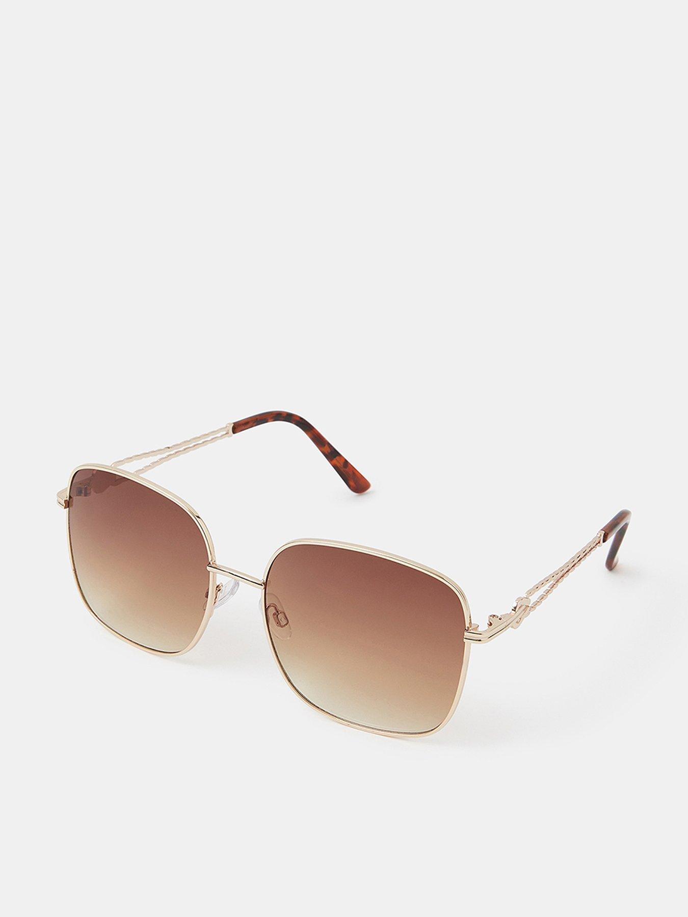 Accessorize Large Square Sunglasses
