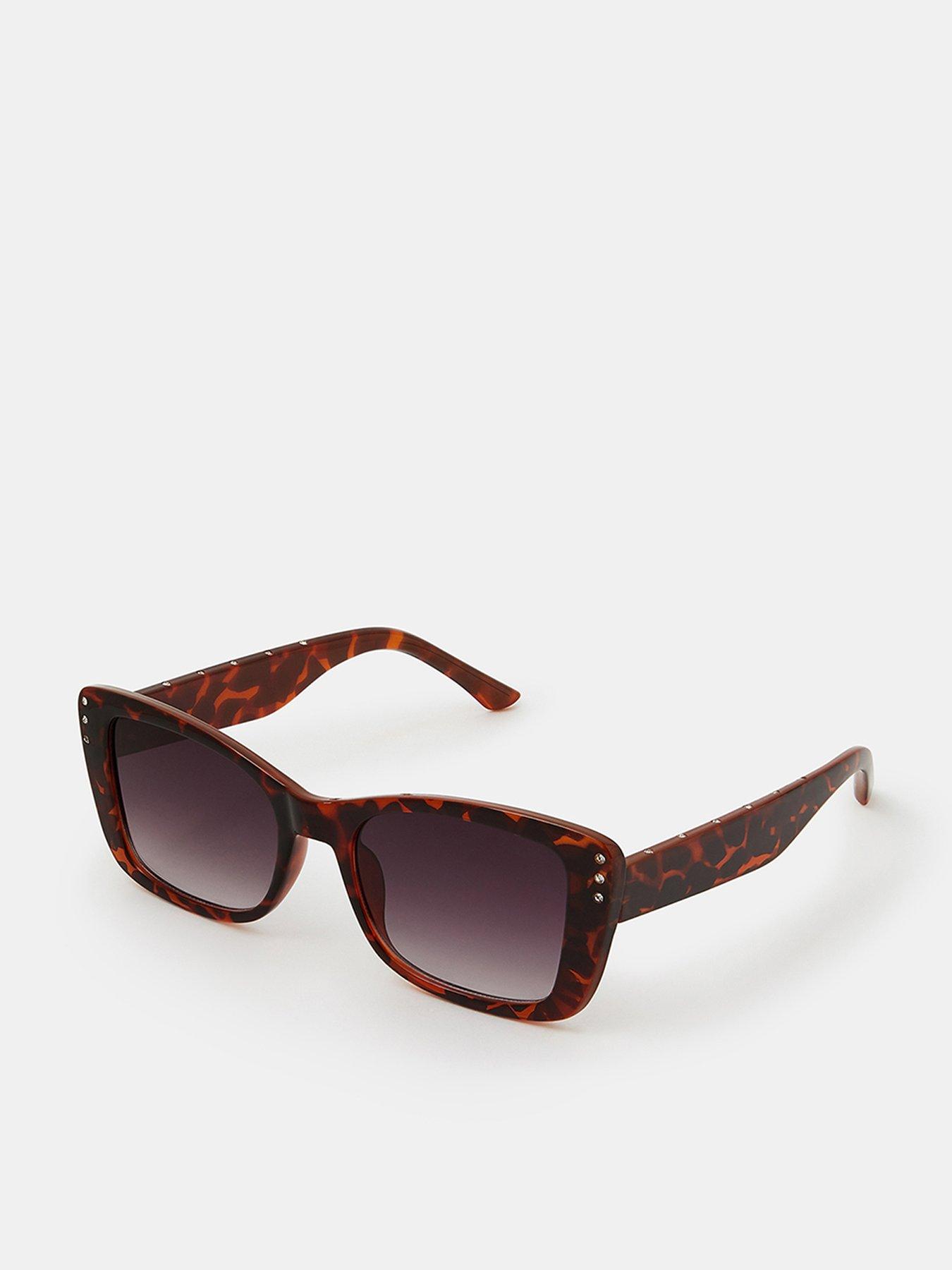 Accessorize Tort Cat Eye Sunglasses