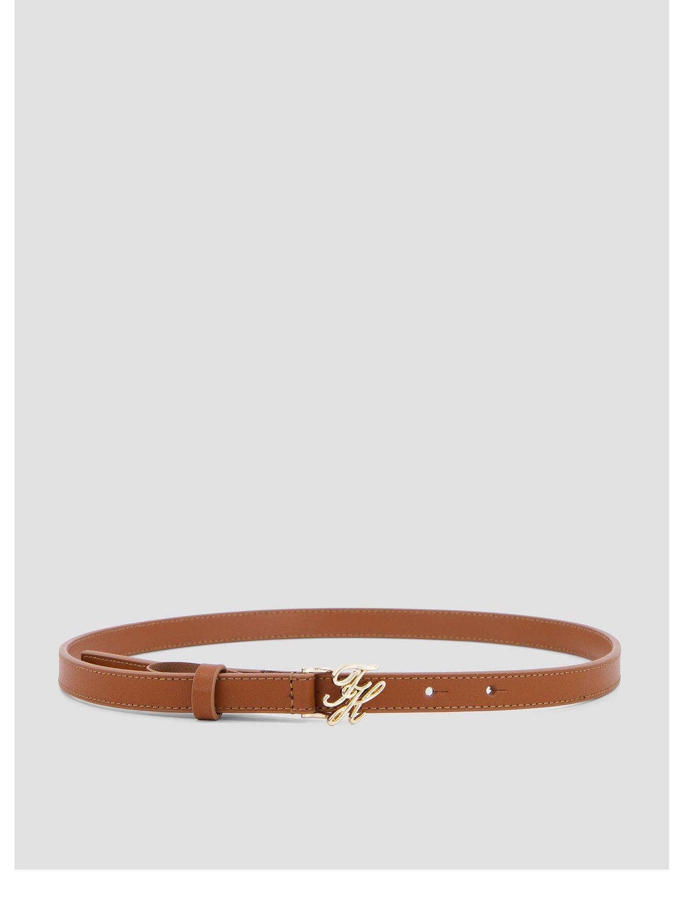 Tommy Hilfiger Script Belt - Brown