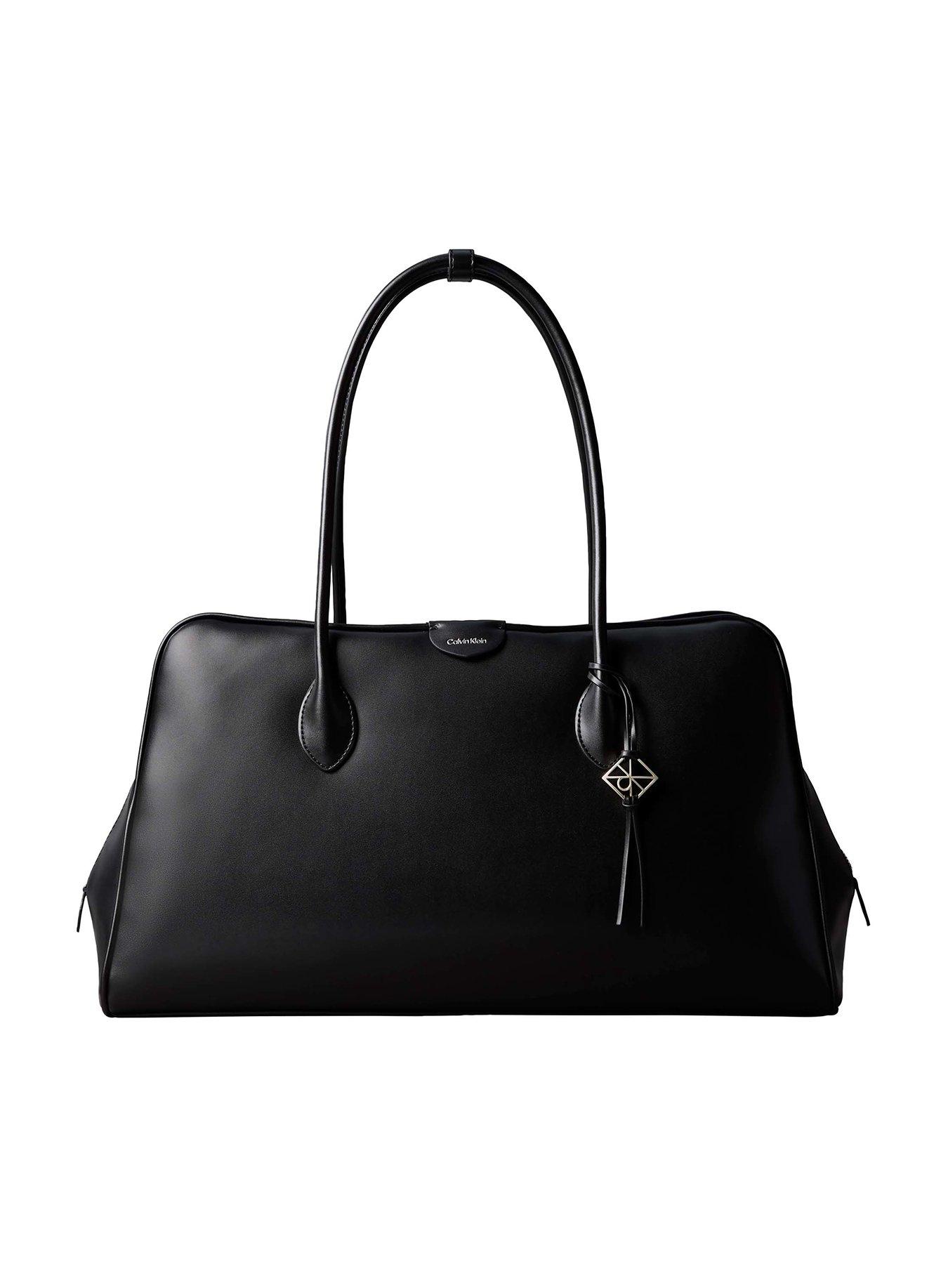 Image 1 of 2 of Calvin Klein Multi Compartment Large Work Bag - Black