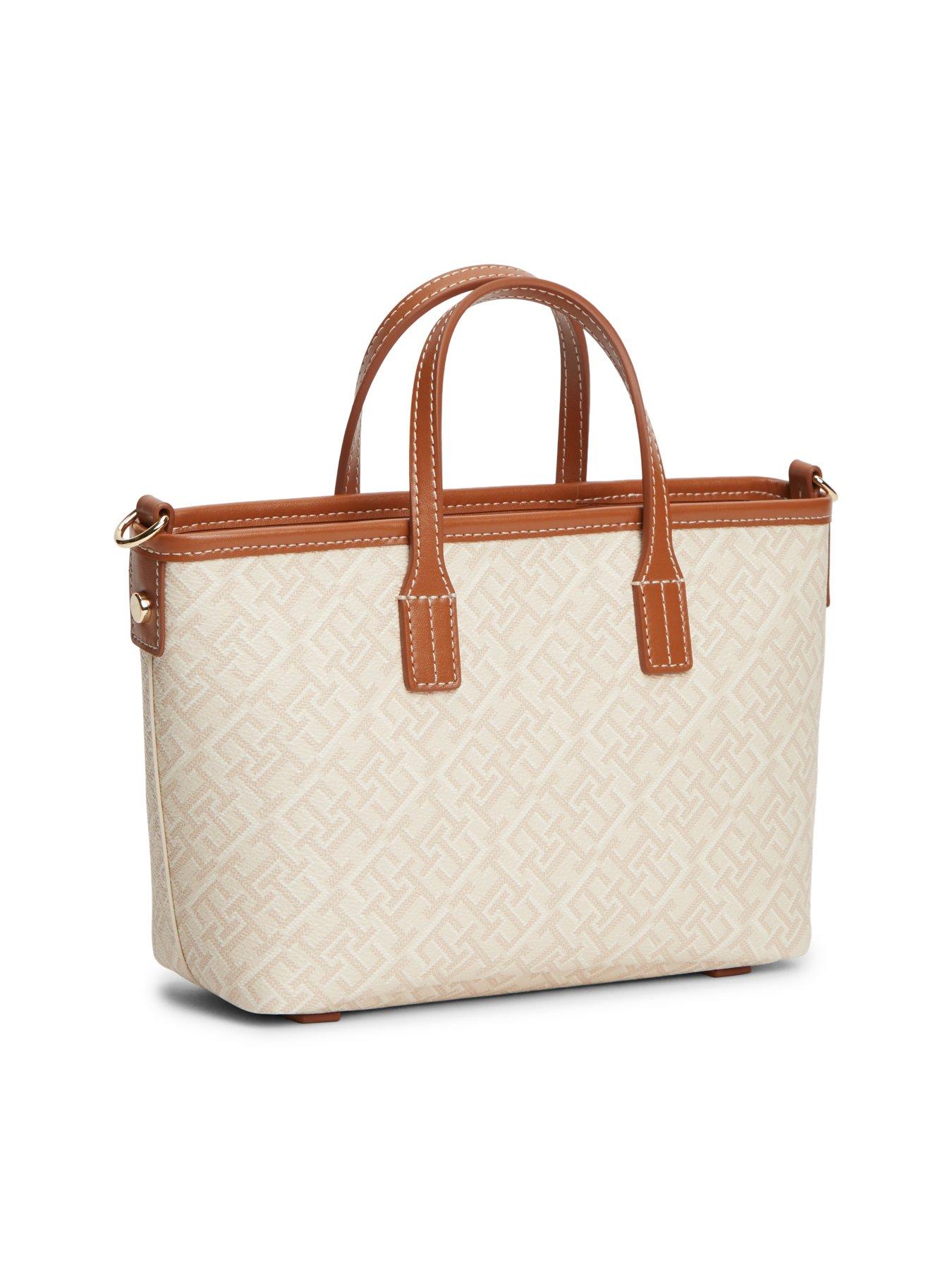 Image 2 of 4 of Tommy Hilfiger TH Monoplay Crossbody Tote Bag - Beige