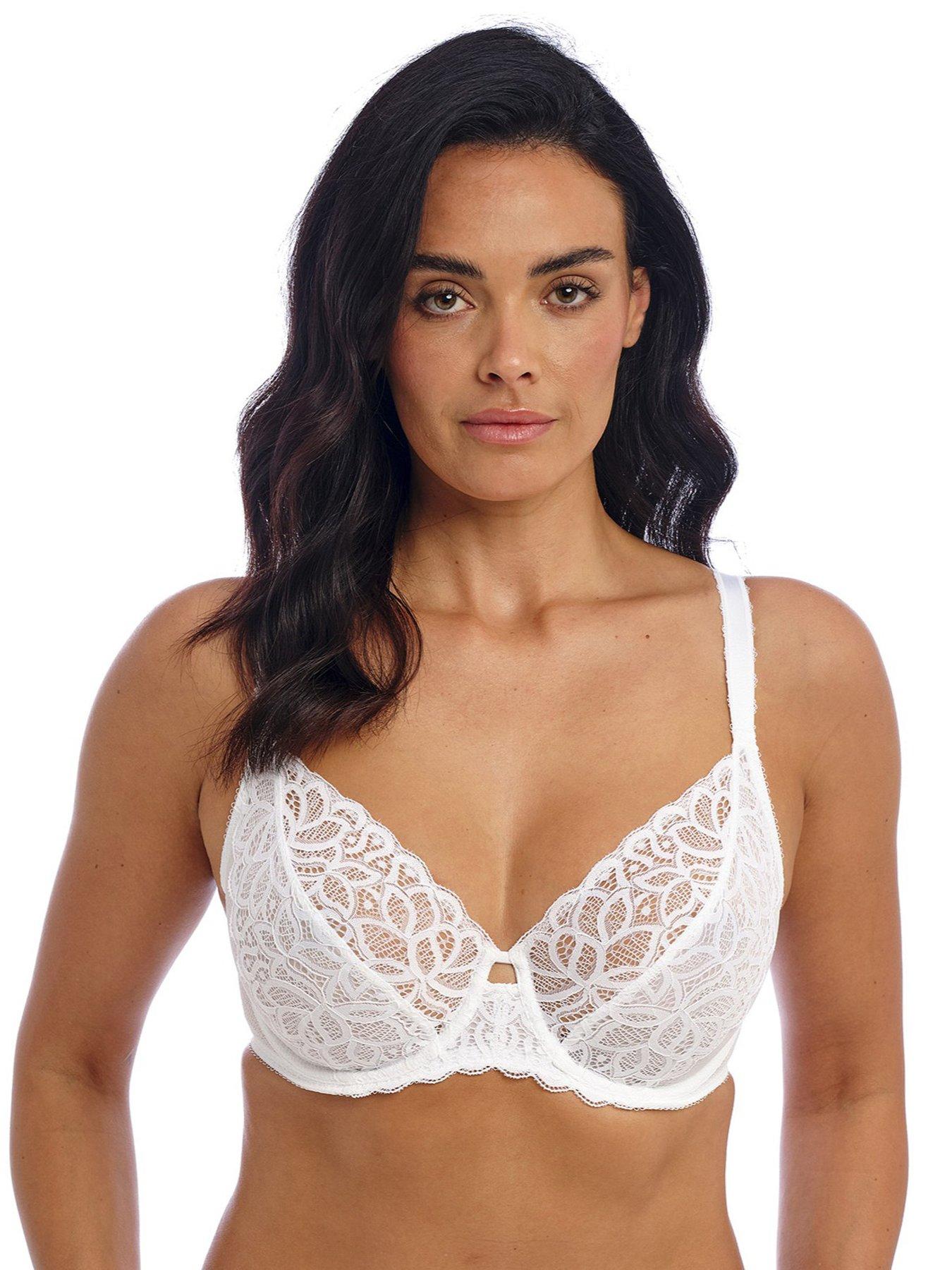 Wacoal Raffine Underwire Bra, White, Size 32C, Women