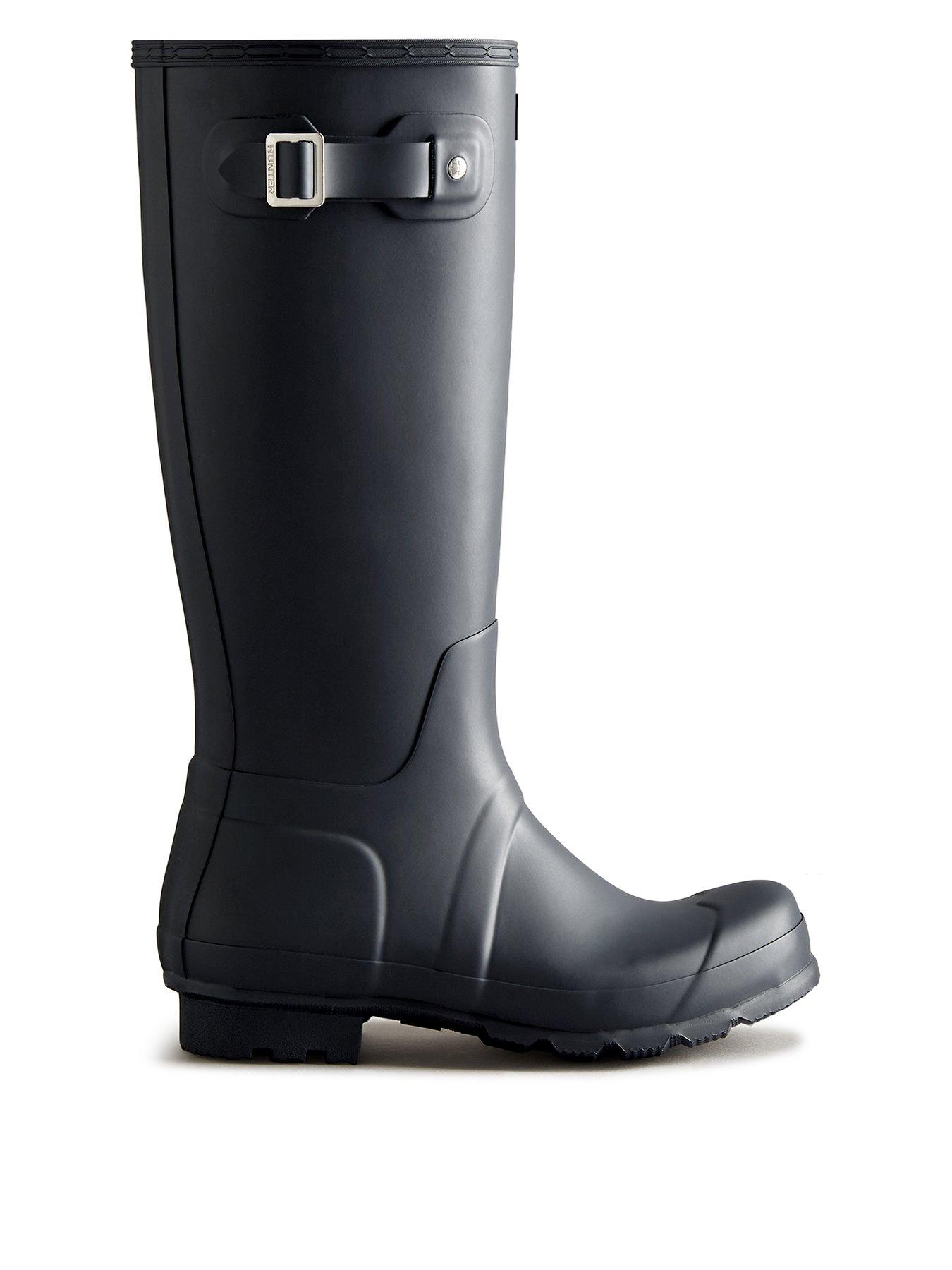 Hunter Mens Original Tall Boots - Navy