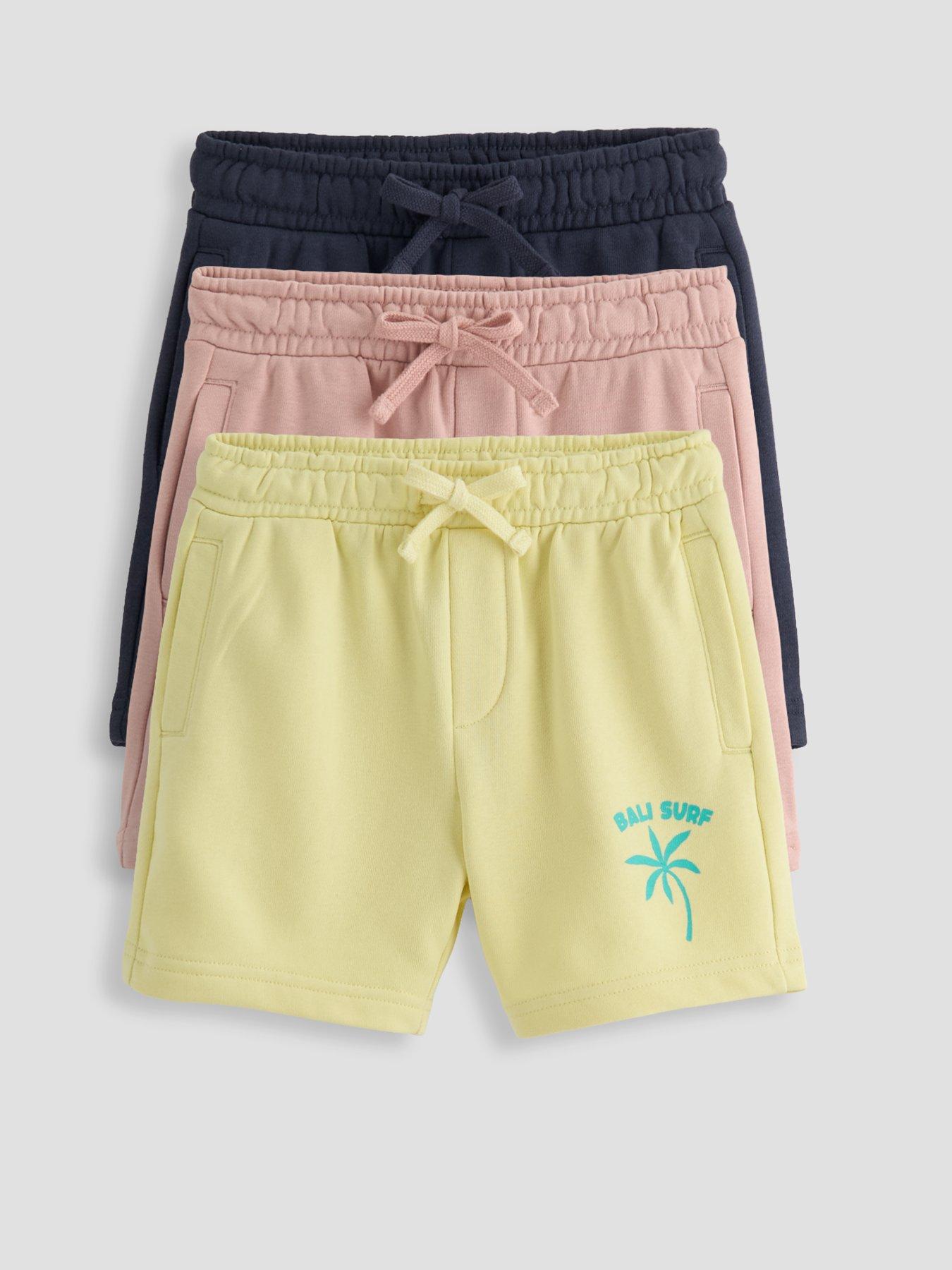 Image 1 of 6 of The Very Collection Boys 3 Pack Chasing Waves Sweat Shorts - Multi