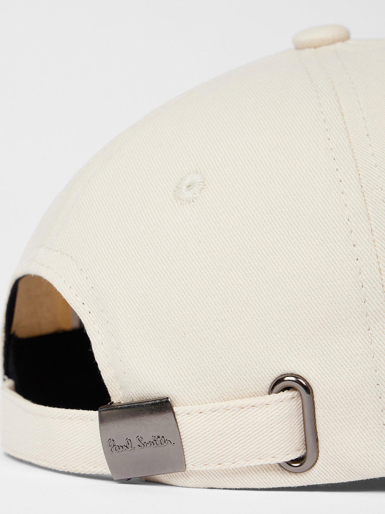 Image 2 of 2 of PS PAUL SMITH Washed Cotton Logo Baseball Cap - White