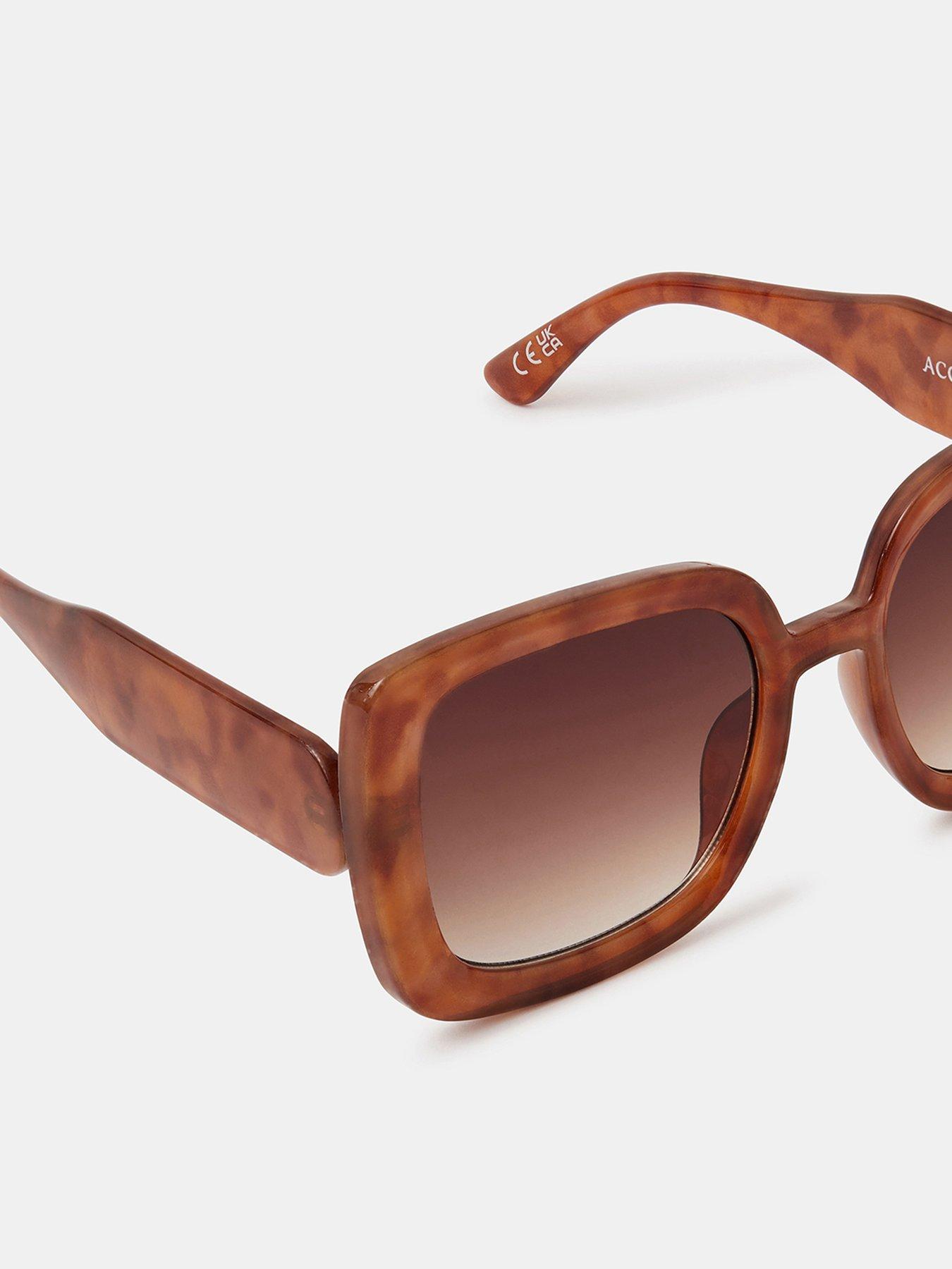 Image 3 of 3 of Accessorize Retro Oversized Square Sunglasses