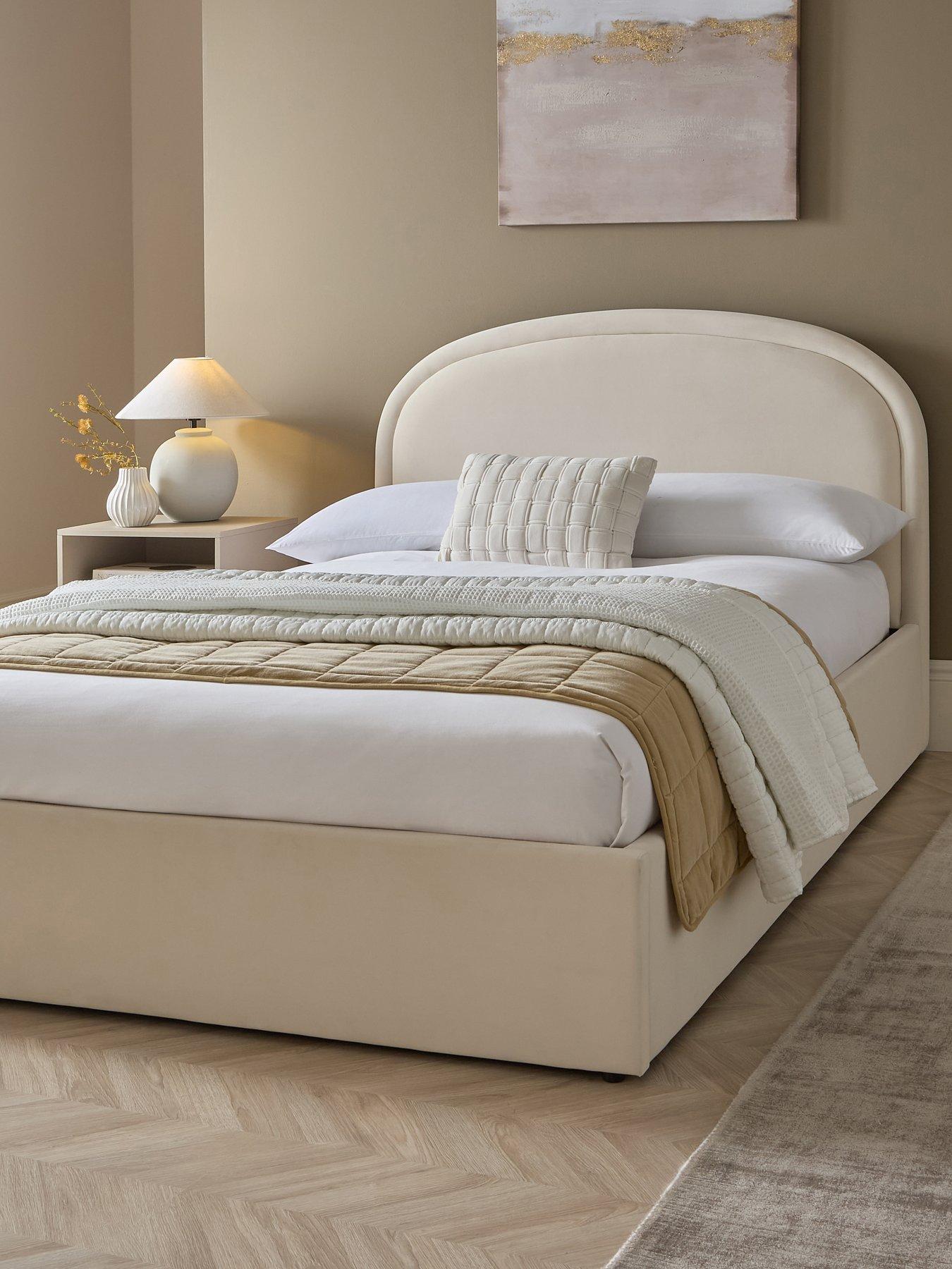 The Very Collection Noble End Lift Up Storage Bed with Mattress Options - FSC® Certified