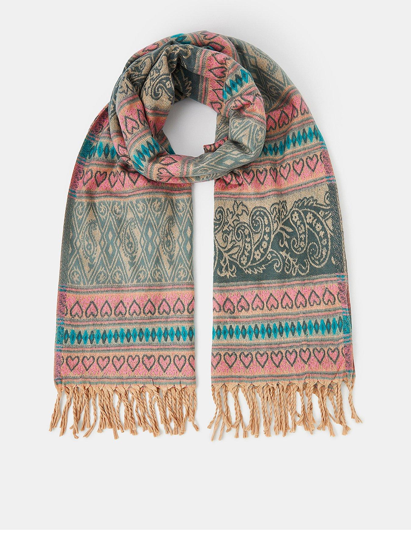 Accessorize Meeka Paisley Blanket Scarf