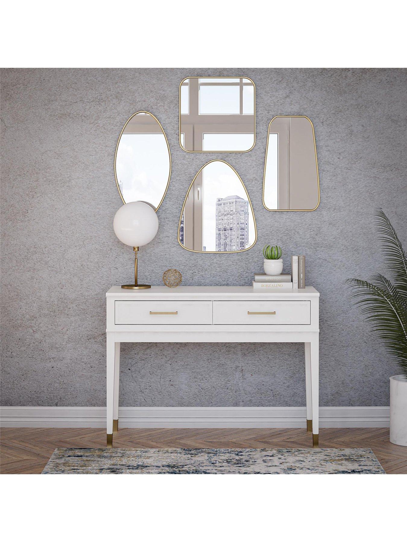 Image 6 of 6 of CosmoLiving by Cosmopolitan Westerleigh Console Table - White