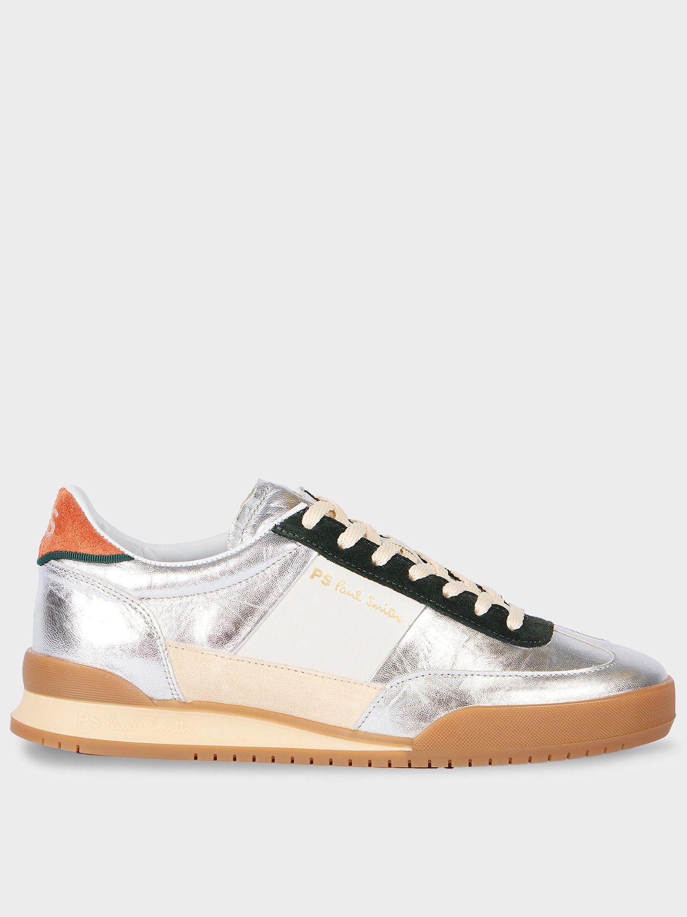 Image 1 of 5 of PS PAUL SMITH Womens Shoe Dover Silver Trainer
