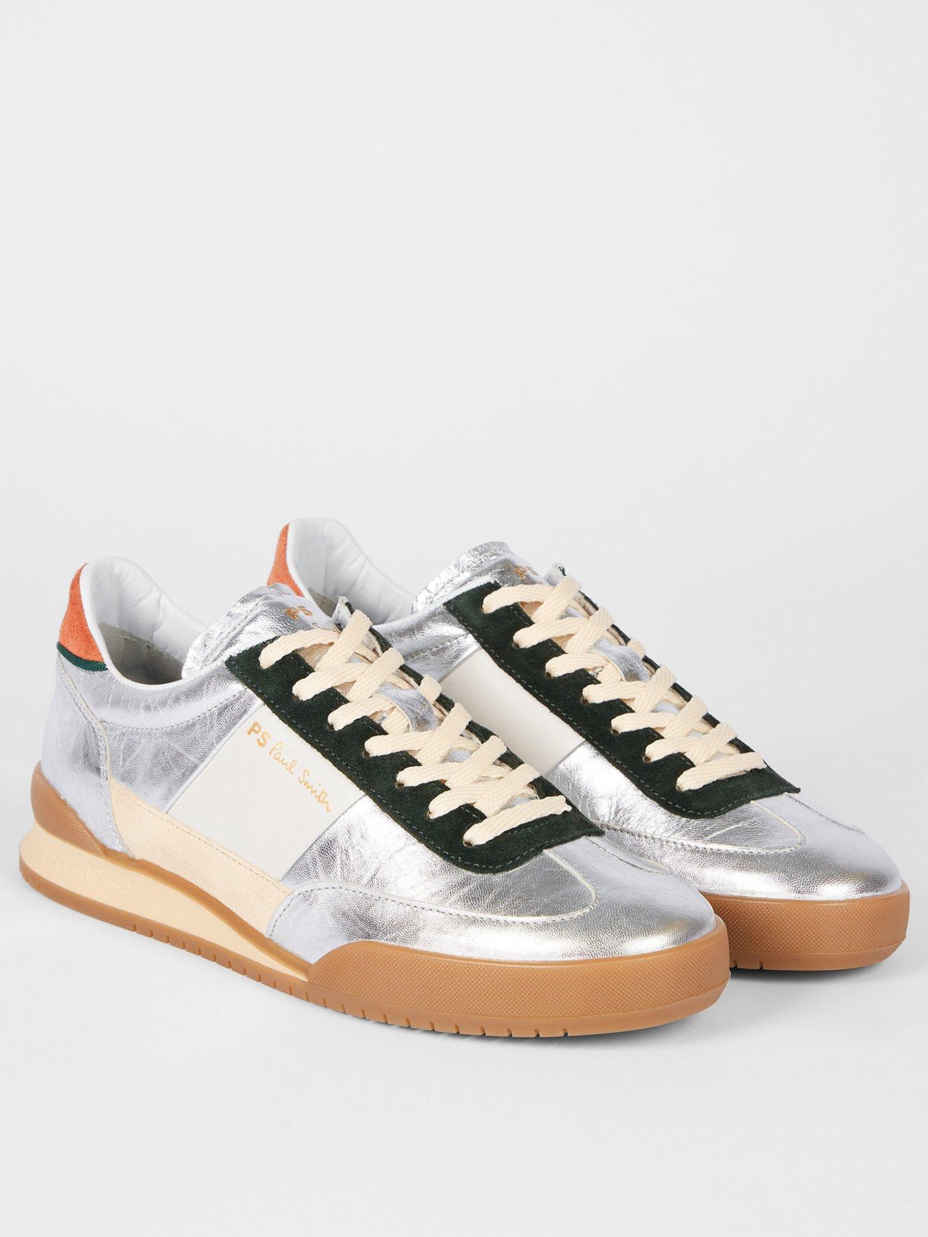Image 3 of 5 of PS PAUL SMITH Womens Shoe Dover Silver Trainer
