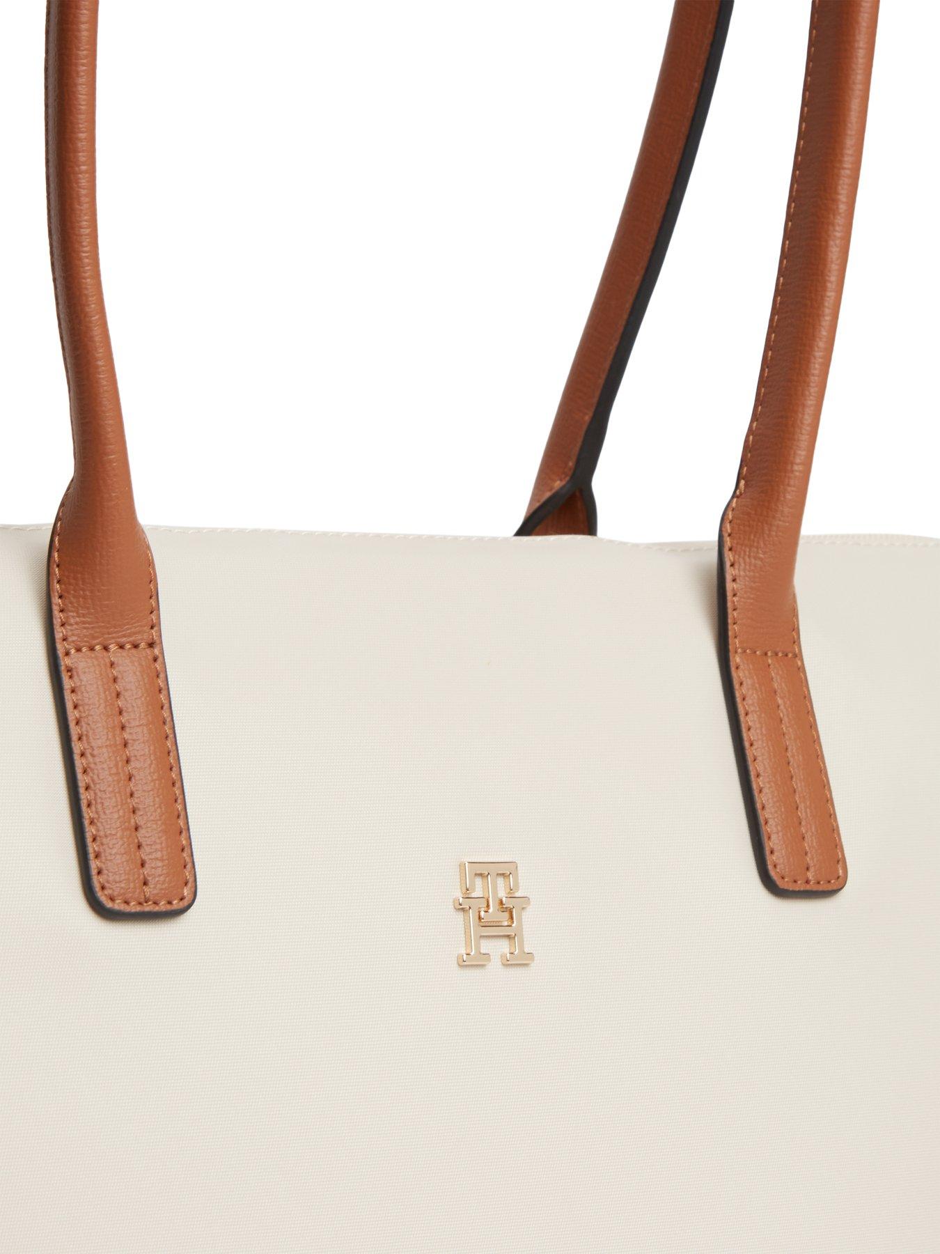 Image 4 of 4 of Tommy Hilfiger Popette Tote Bag - White