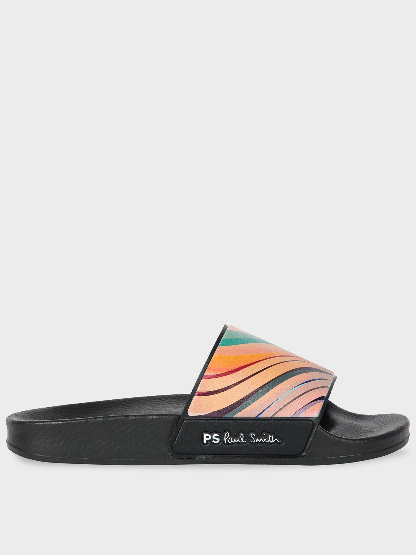 PS PAUL SMITH Womens Shoe Nyro Black Swirl Print