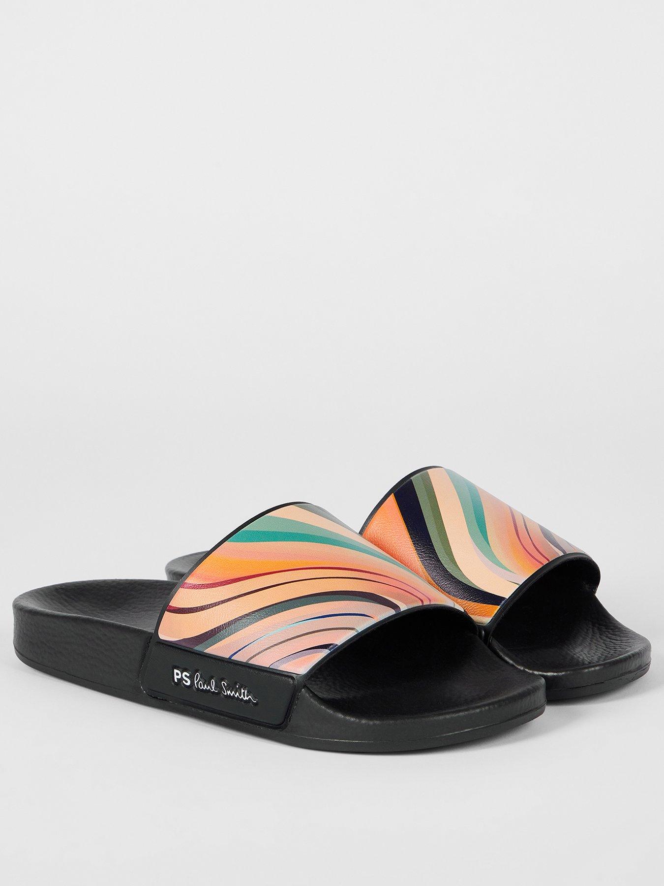 Image 2 of 5 of PS PAUL SMITH Womens Shoe Nyro Swirl Print - Black