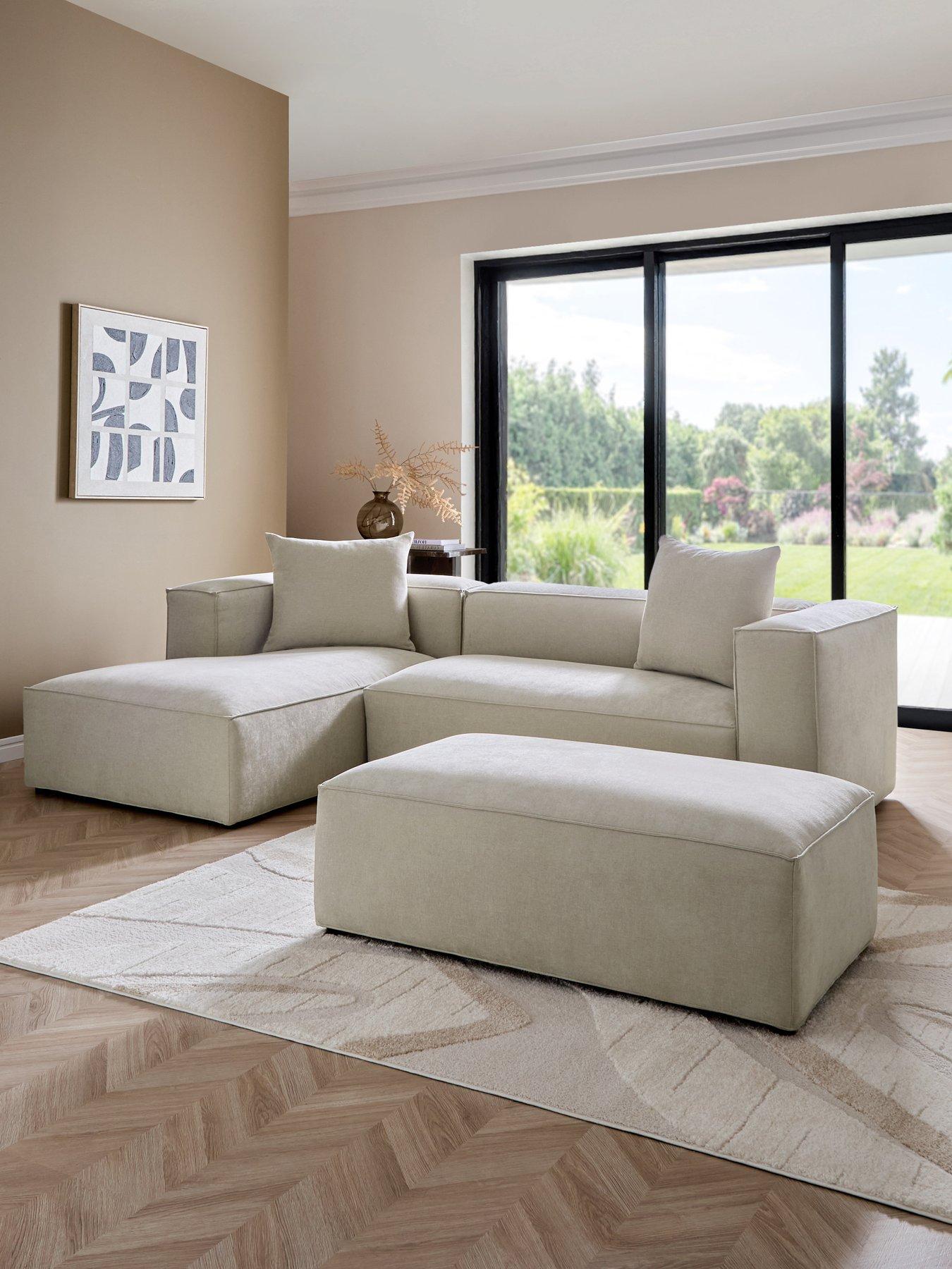 Very Home Larsen Lh Corner Chaise + Fs