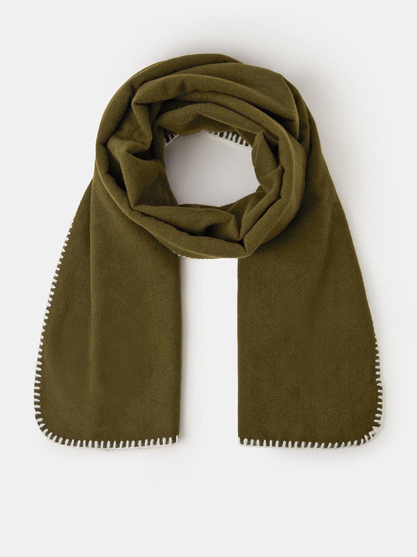 Accessorize Stitched Edge Blanket Scarf