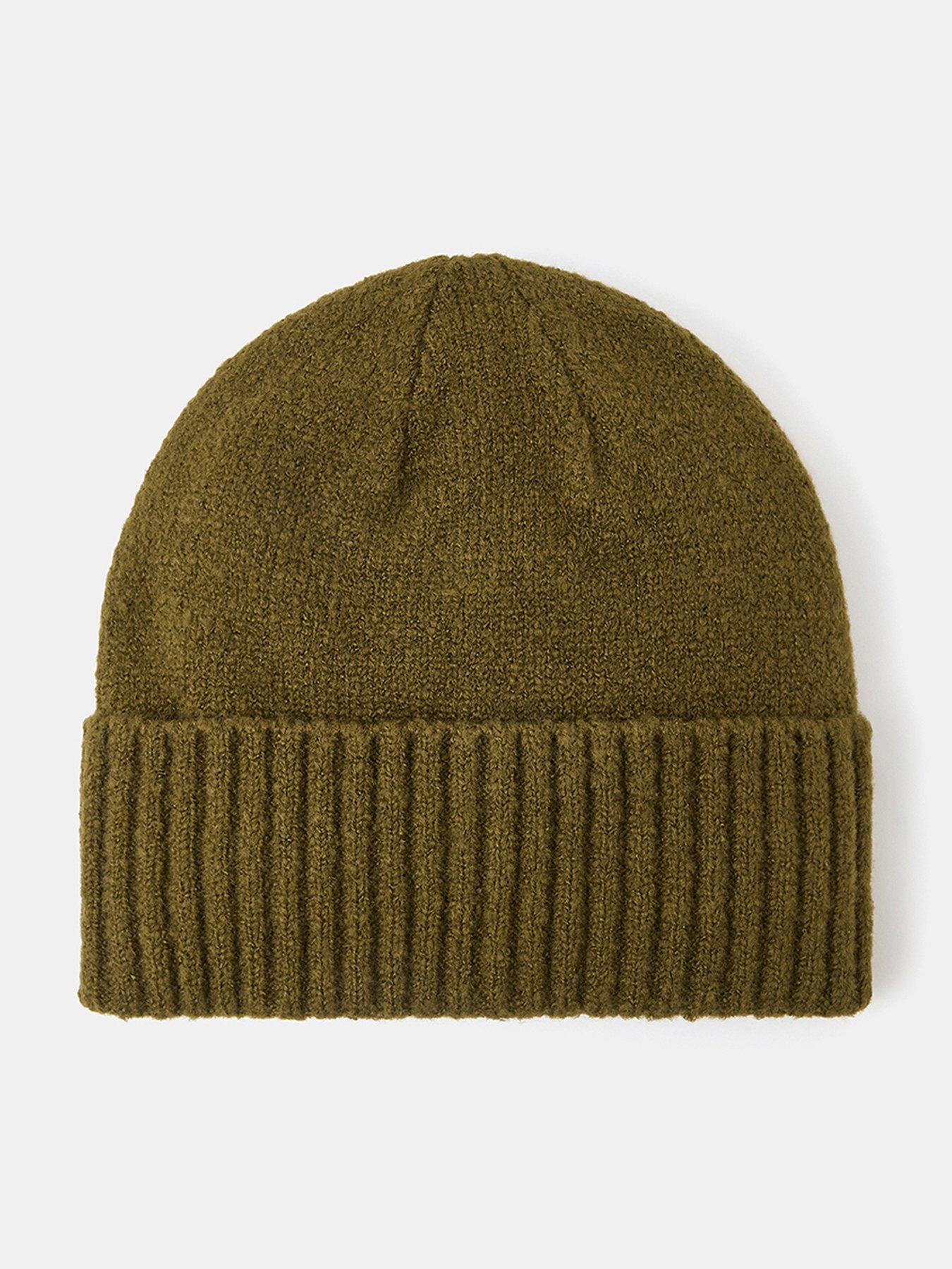 Accessorize Ribbed Knit Beanie Hat