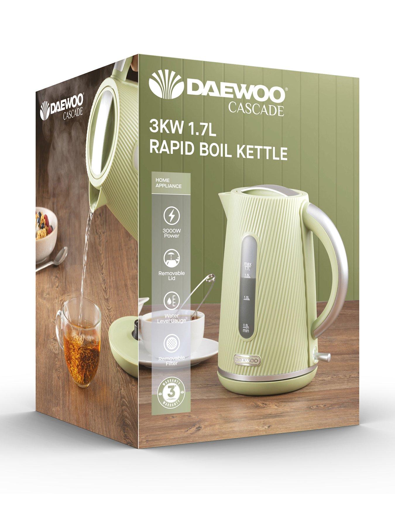 Daewoo Cascade 1.7L 3KW Kettle - Sage
