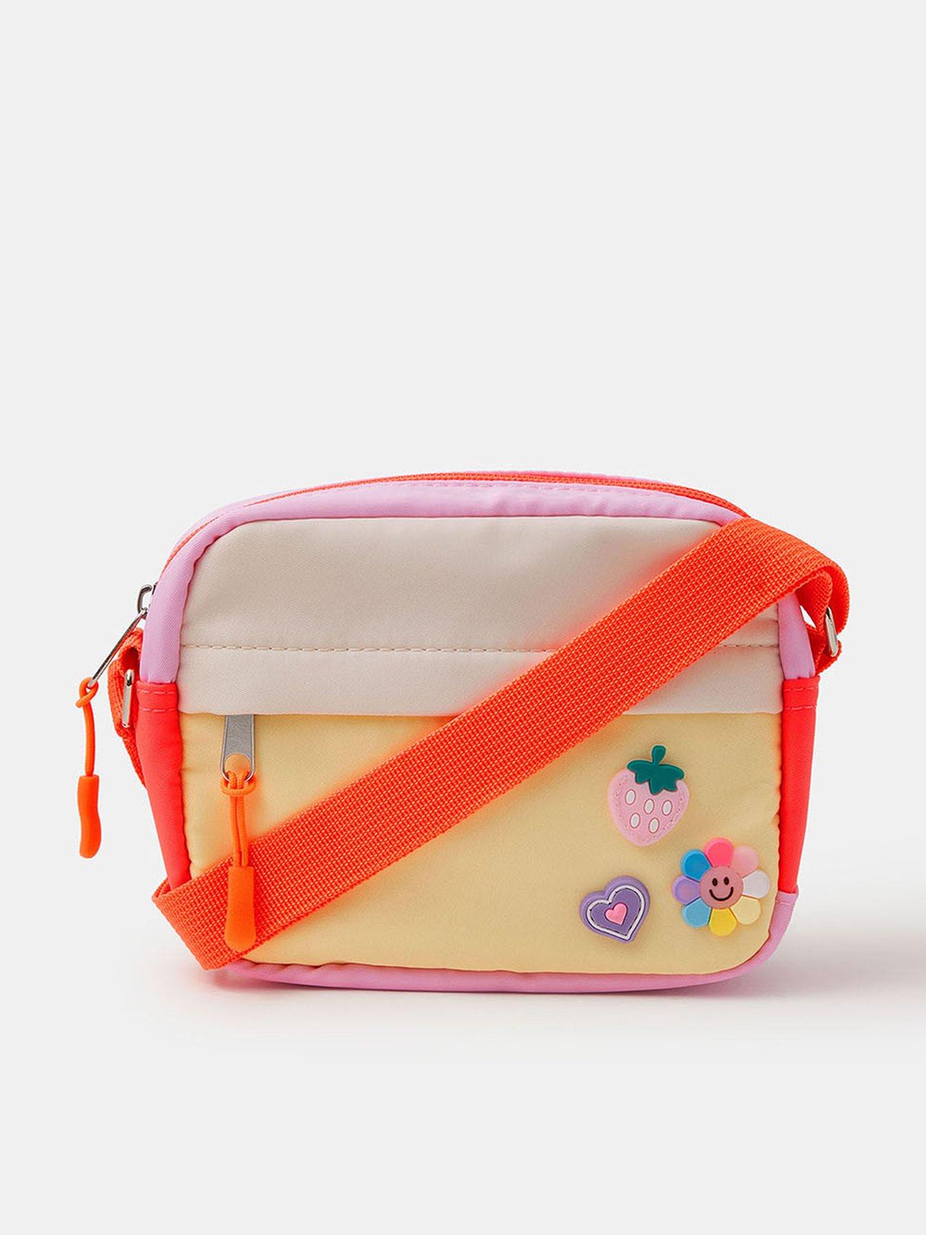 Accessorize Girls Colourblock Camera Bag - Multi