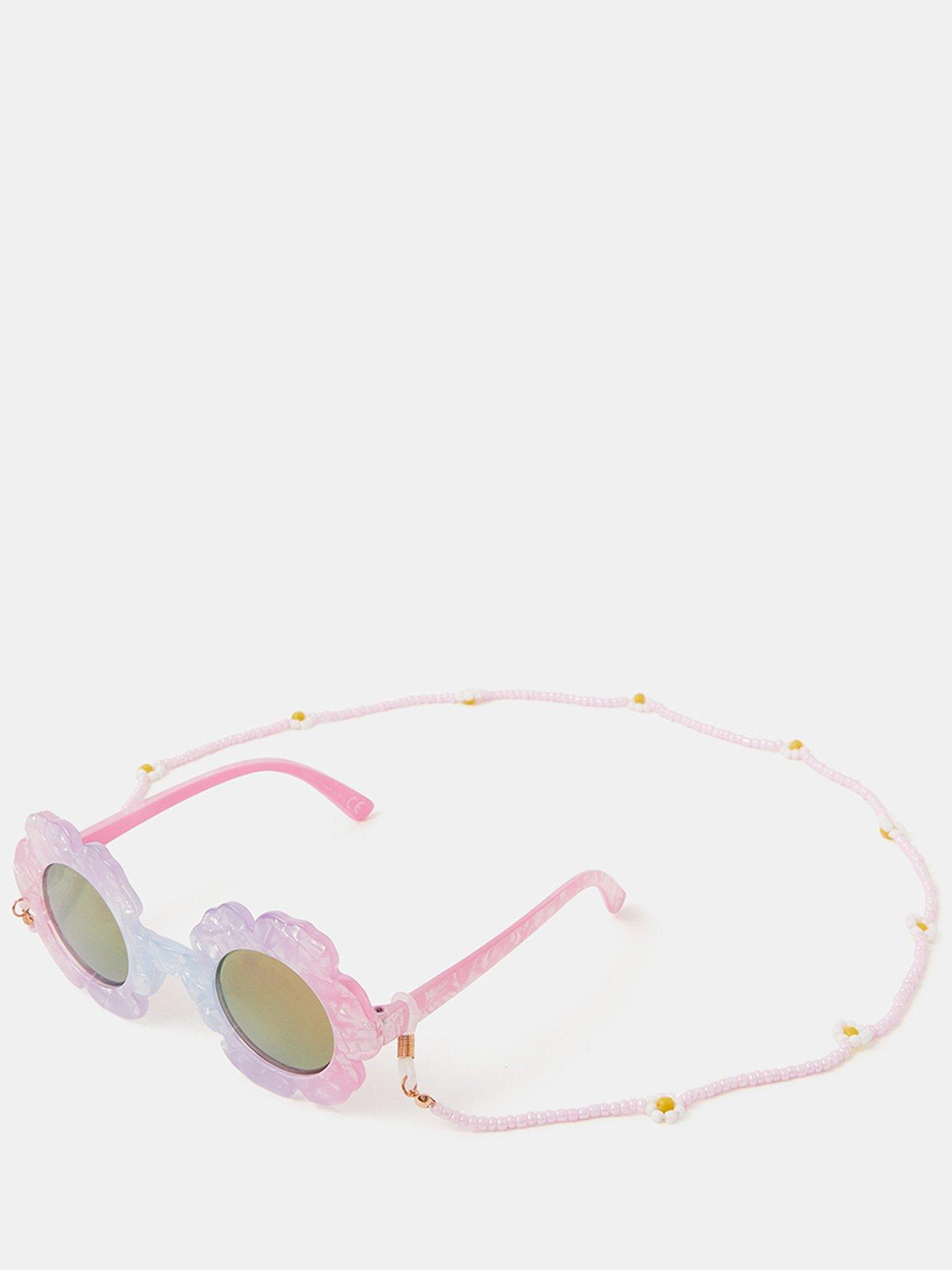 Image 2 of 3 of Accessorize Girls Flower Sunglasses Bundle - Pink