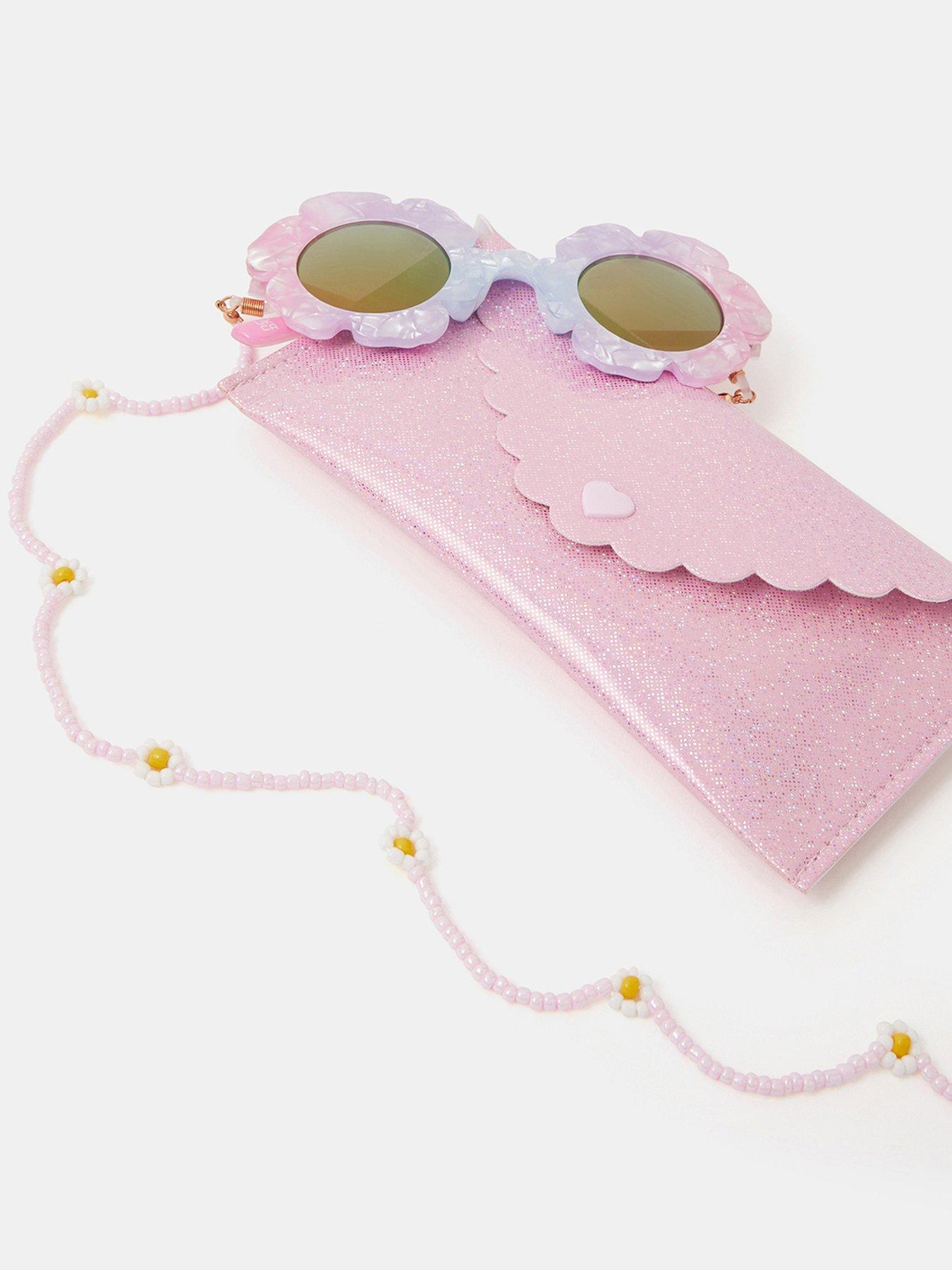 Image 2 of 3 of Accessorize Girls Flower Sunglasses Bundle - Pink