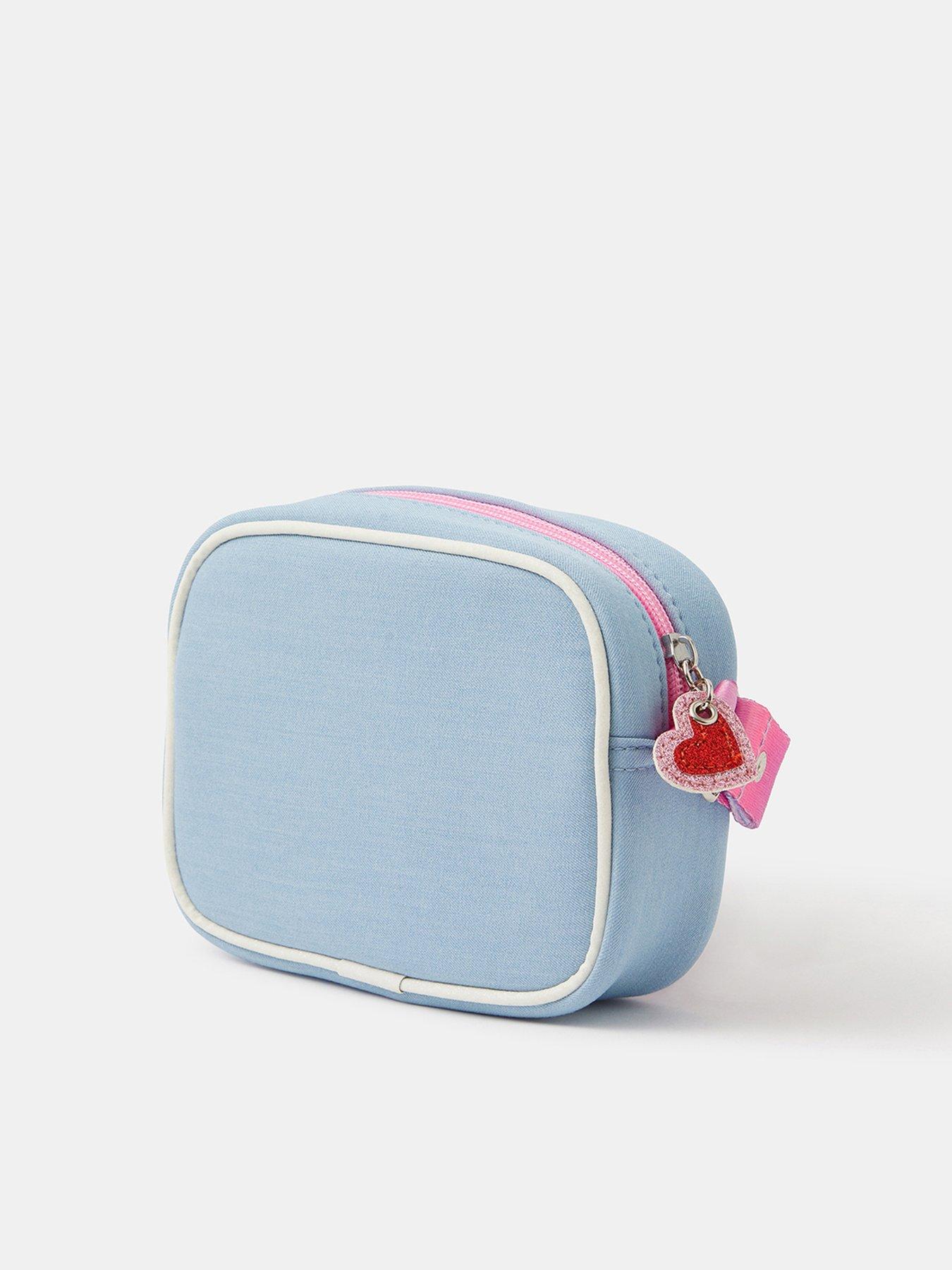 Image 2 of 4 of Accessorize Girls Prairie Badge Cross Body Bag - Blue