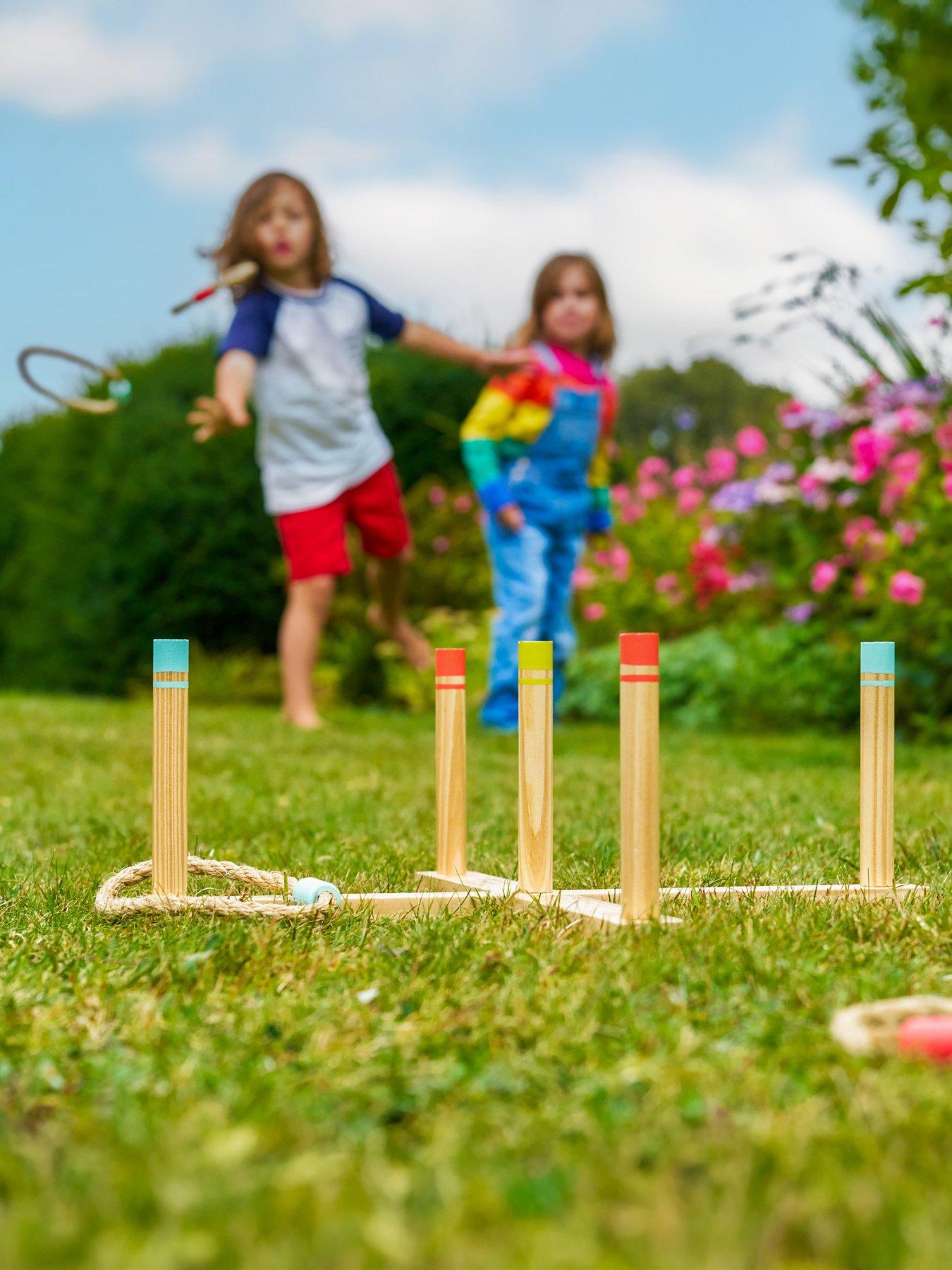 TP Wooden Ring Toss Set