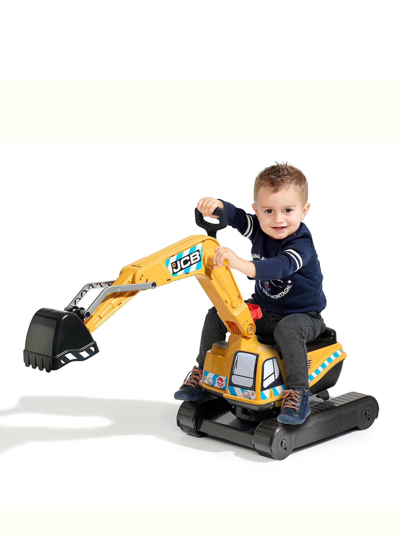 Image 1 of 7 of FALK JCB Digger fully articulated with opening seat and included helmet