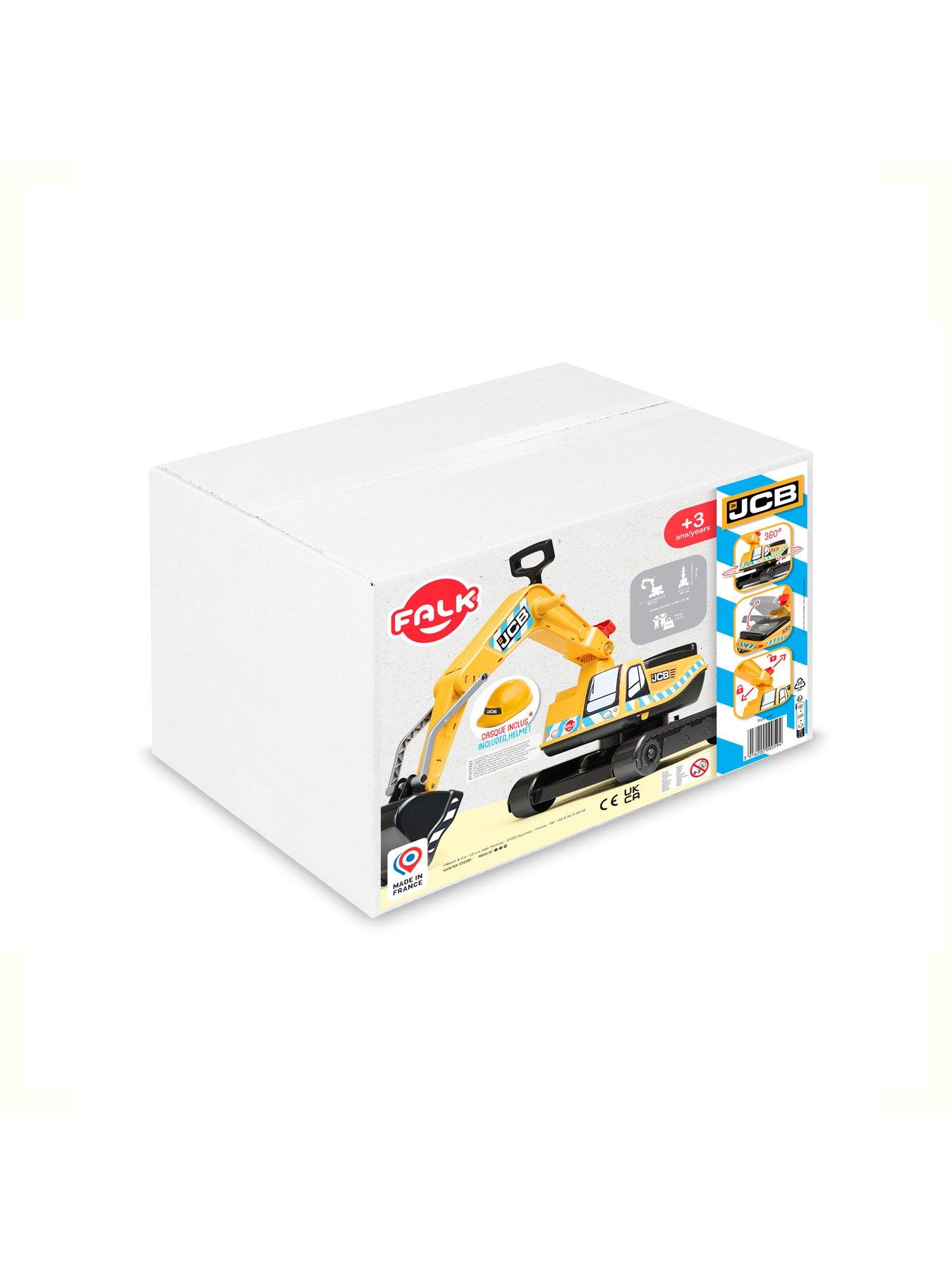 Image 7 of 7 of FALK JCB Digger fully articulated with opening seat and included helmet