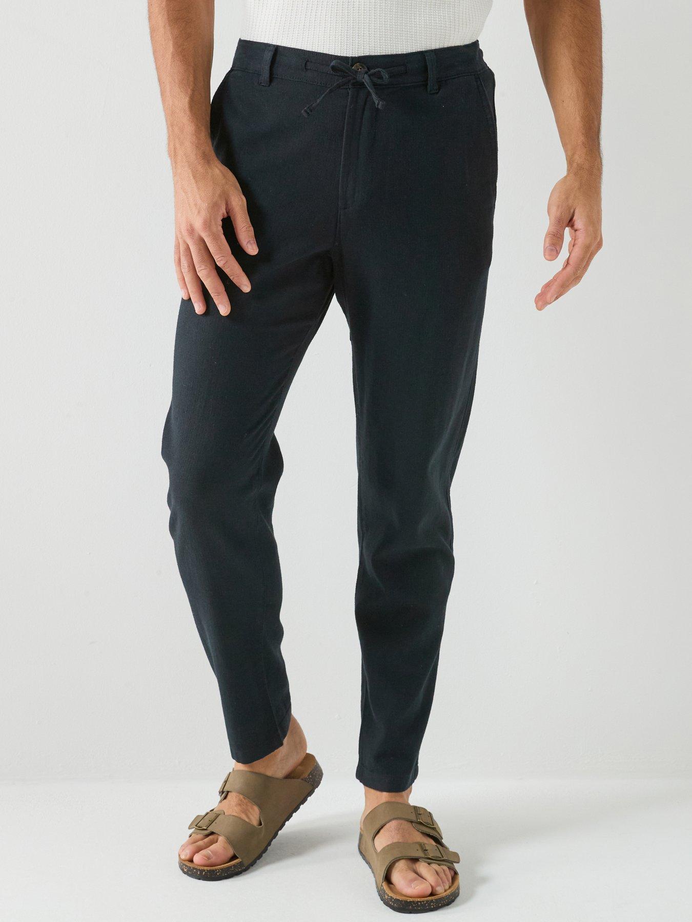 Selected Selected Brody Slim Fit Linen Trousers