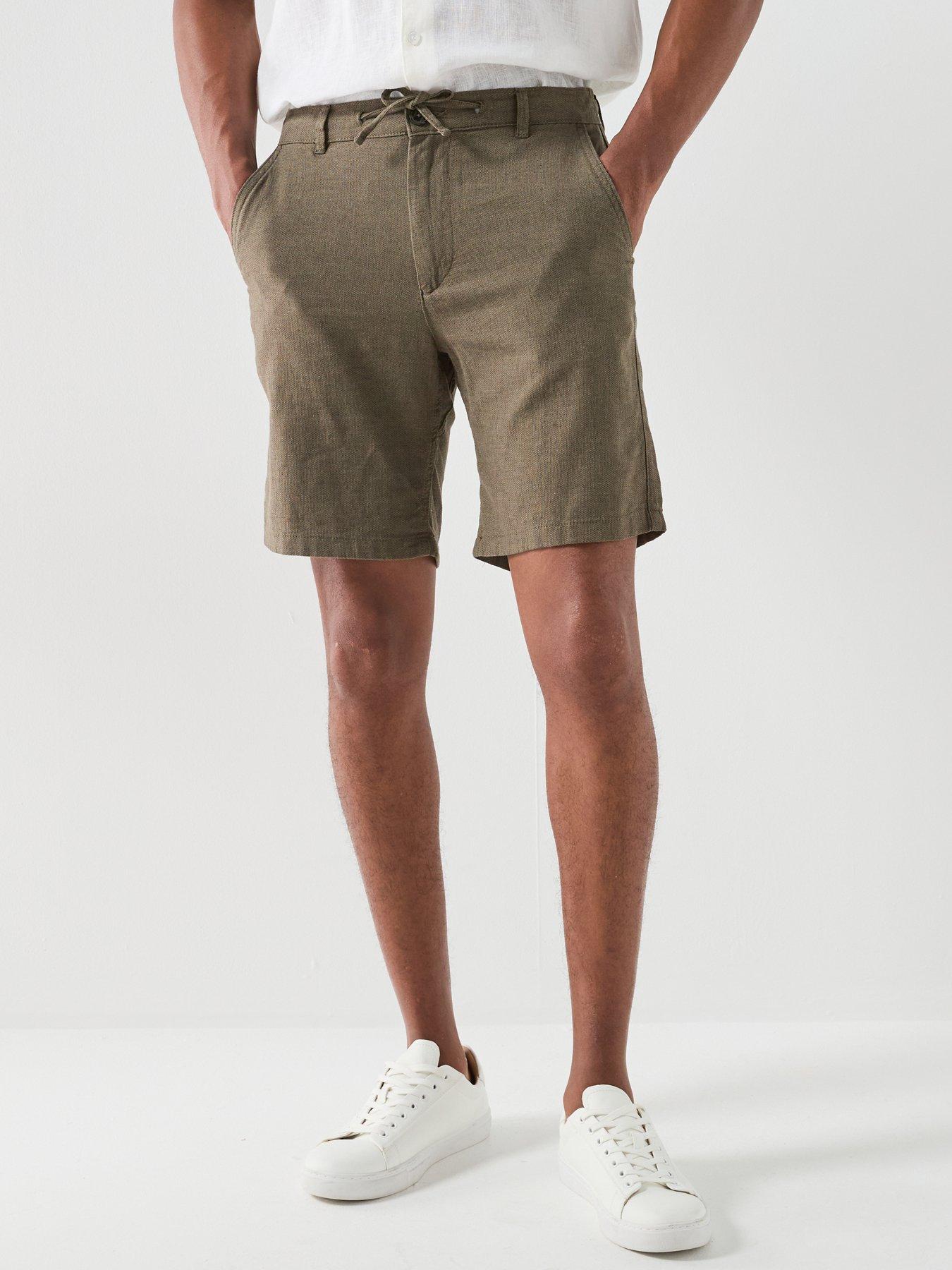 Selected Brody Slim Fit Linen Shorts