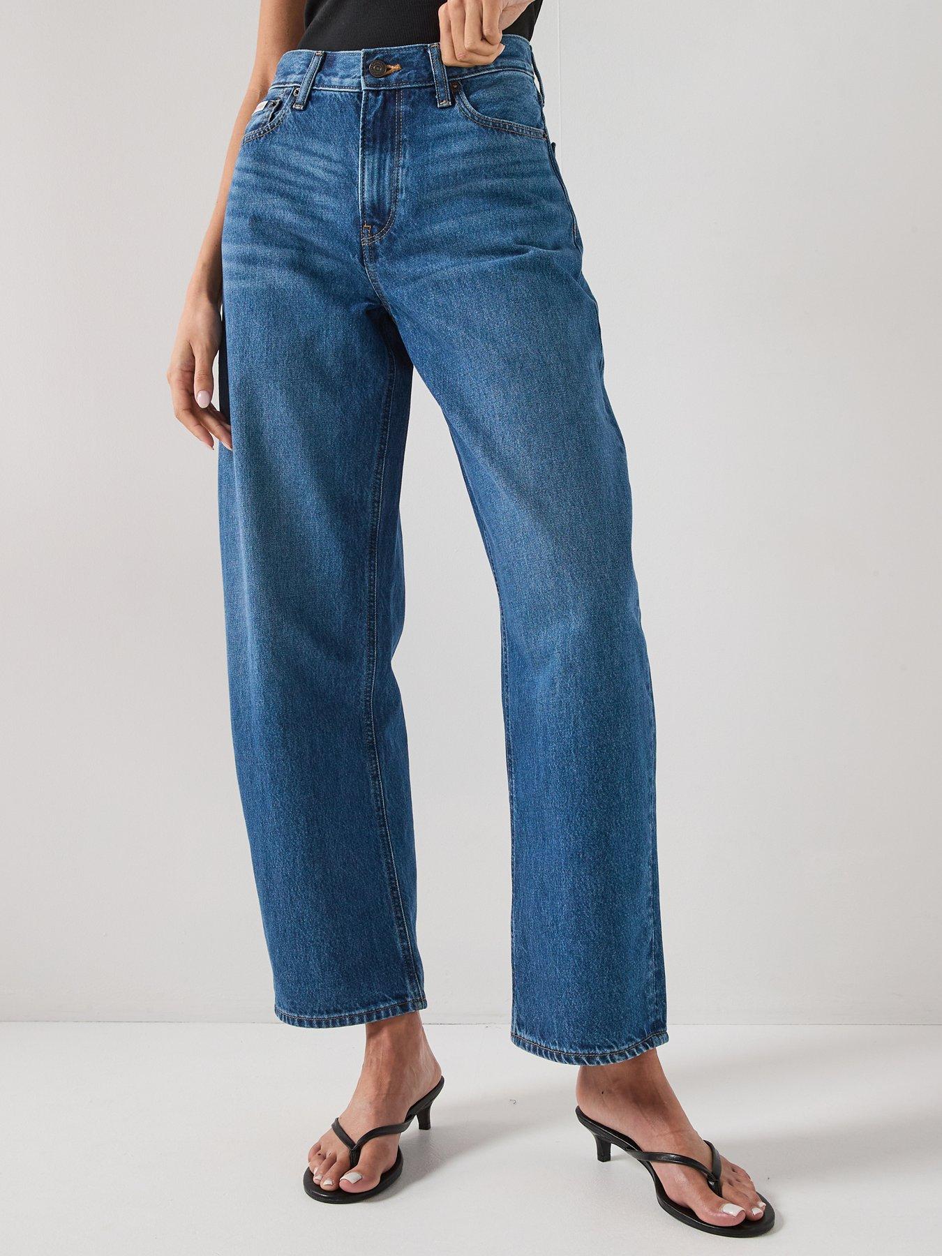 Calvin Klein Jeans Relaxed Barrel Jeans - Indigo Julius