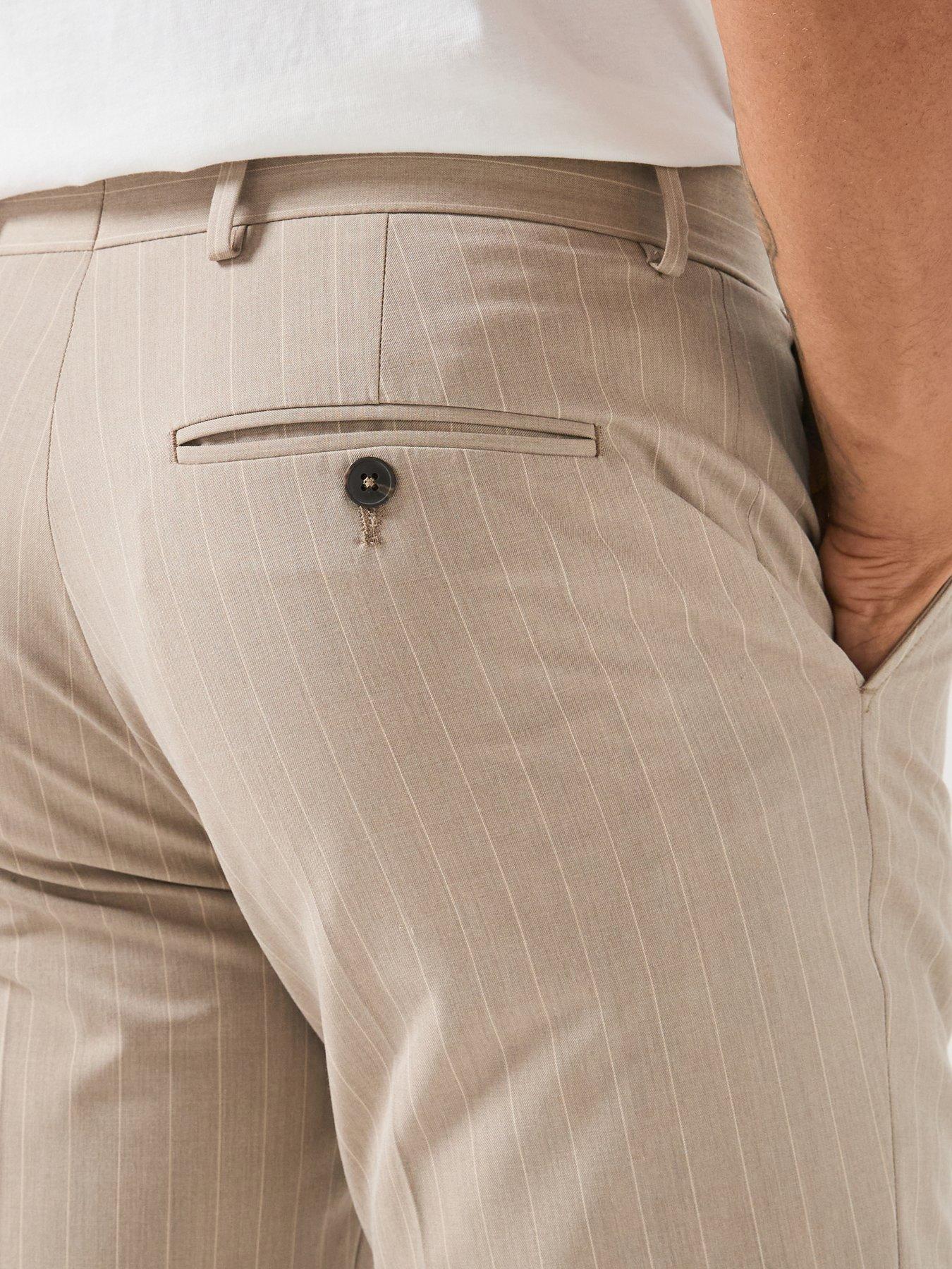 Image 4 of 5 of Selected Selected Liam Pinstripe Suit Trousers