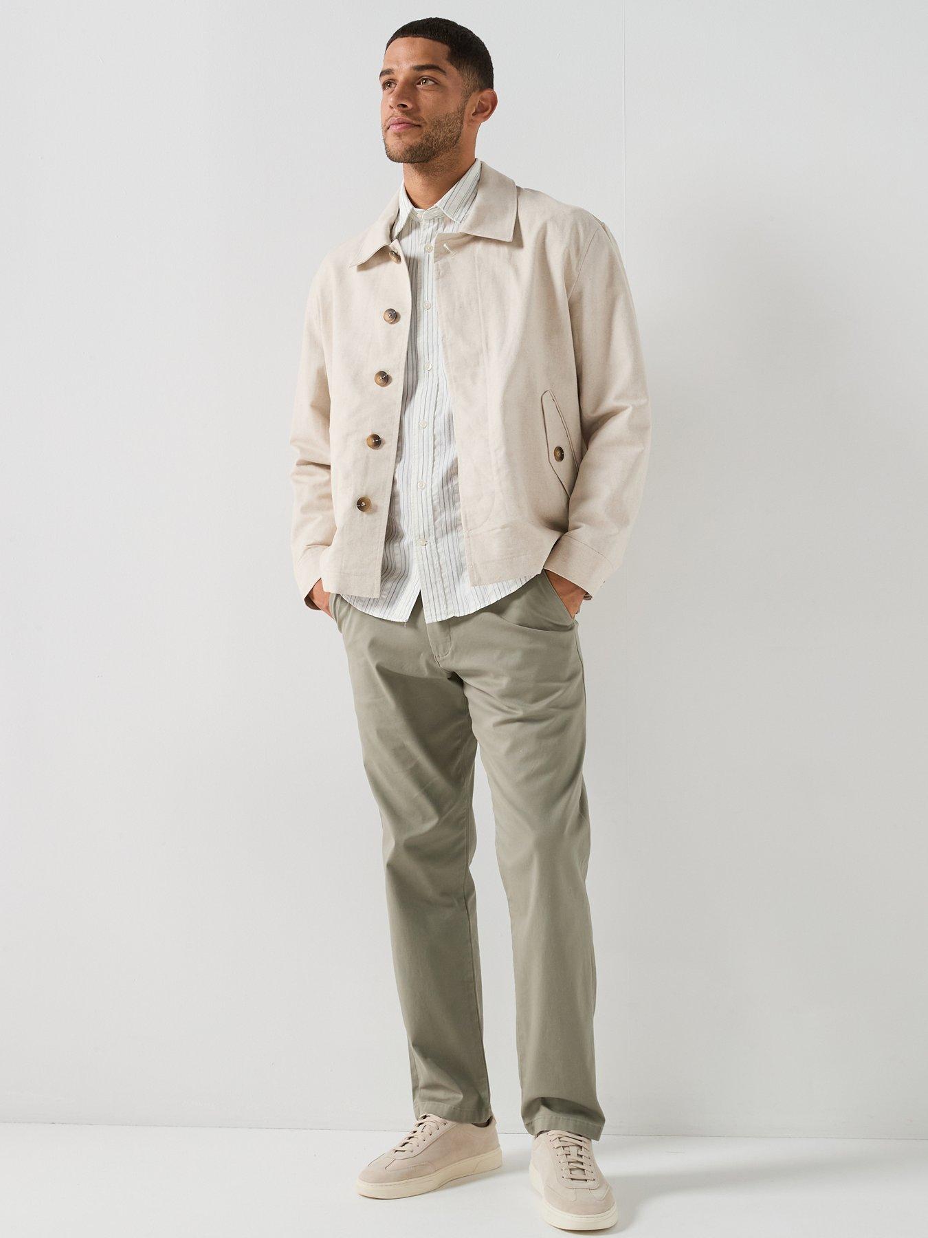Image 3 of 4 of Selected Homme Lewis Jacket - Cream