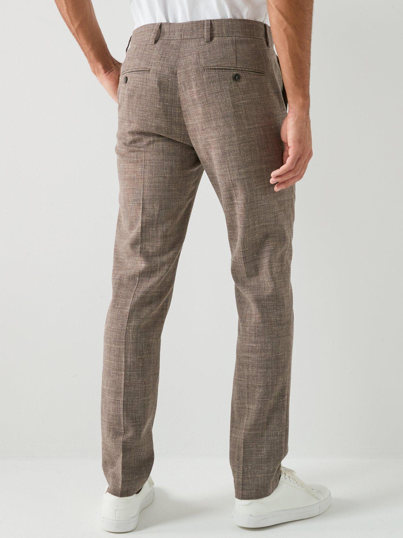 Image 2 of 6 of Selected Selected Oasis Slim Fit Linen Suit Trousers