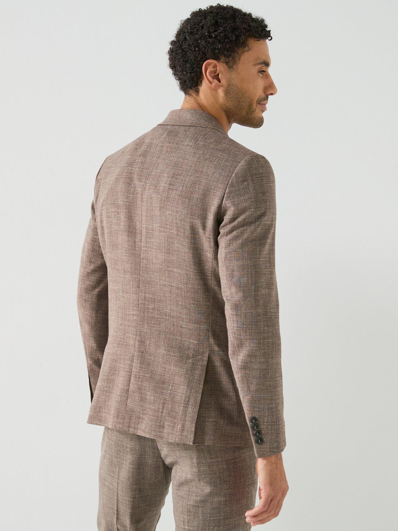 Image 2 of 6 of Selected Selected Oasis Slim Fit Linen Blazer