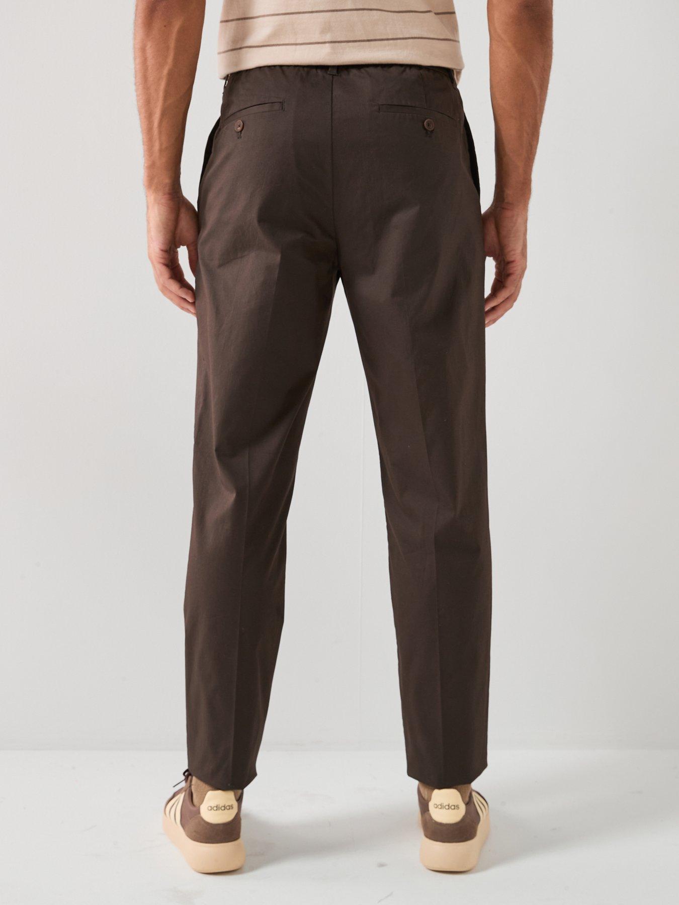 Image 2 of 6 of Selected Selected Leroy Regular Fit Pleat Trousers