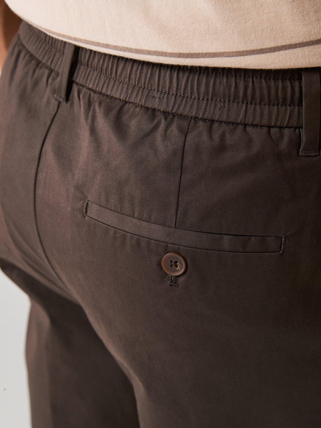 Image 6 of 6 of Selected Selected Leroy Regular Fit Pleat Trousers