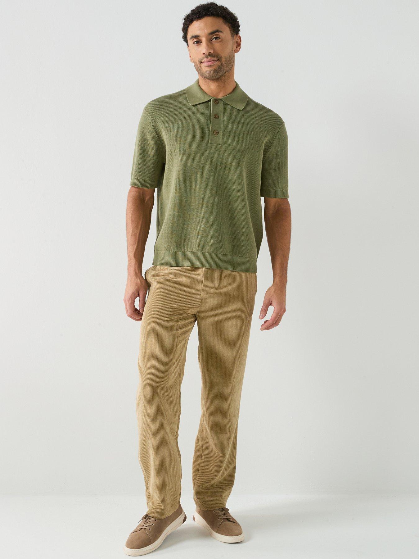 Image 3 of 6 of Selected Dane Short Sleeve Relaxed Fit Polo Shirt