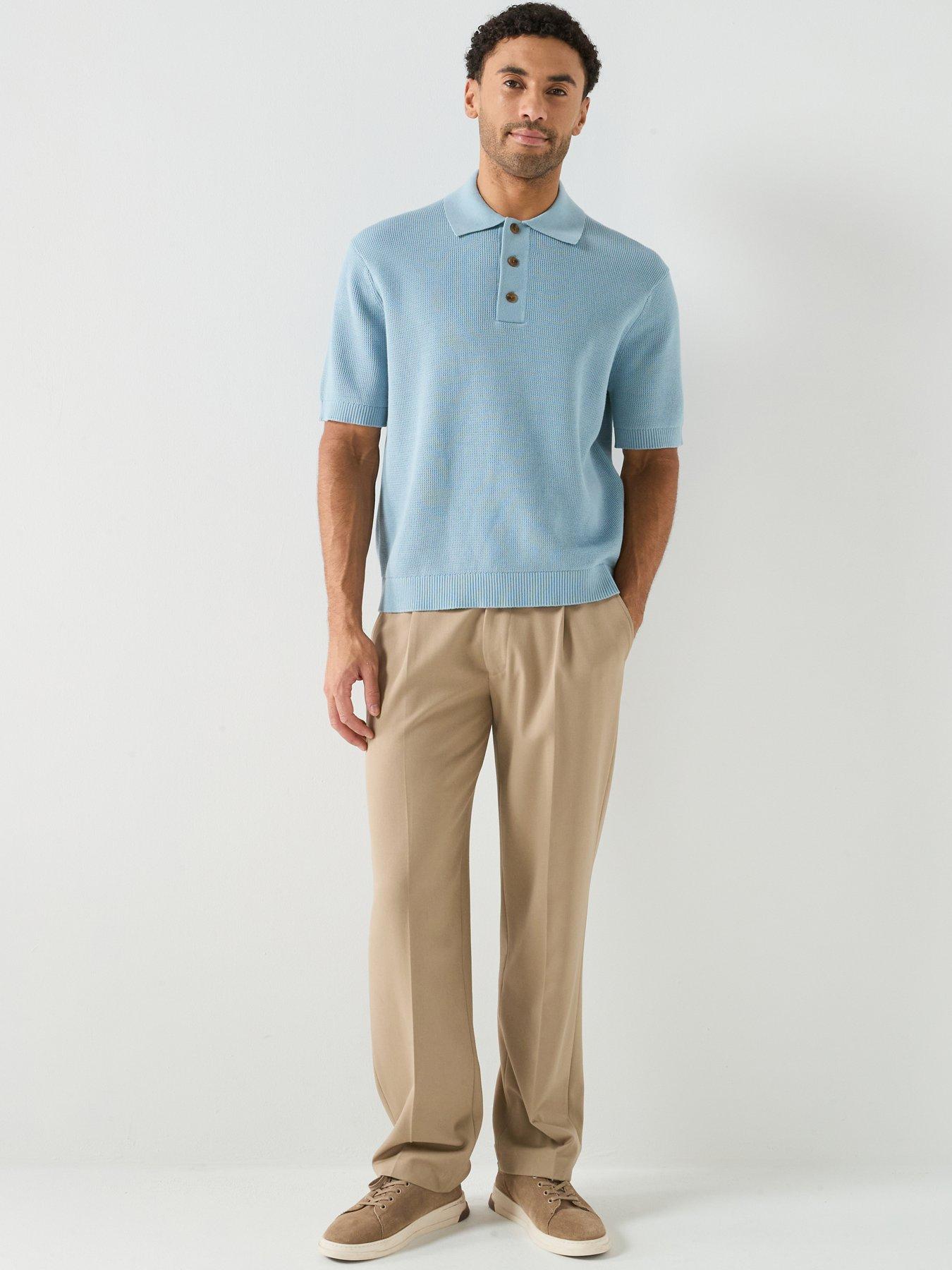 Image 3 of 6 of Selected Dane Short Sleeve Relaxed Fit Polo Shirt