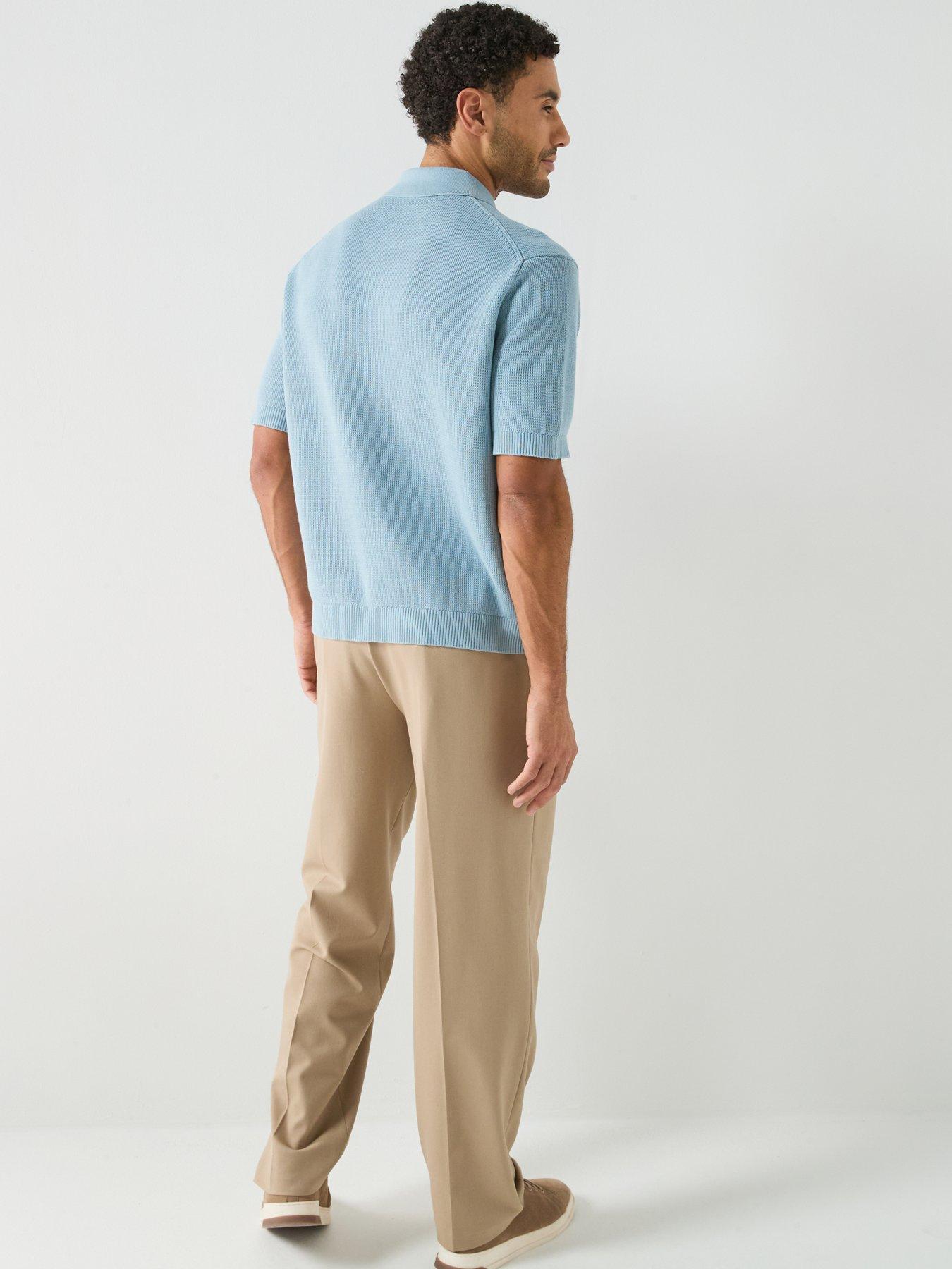 Image 6 of 6 of Selected Dane Short Sleeve Relaxed Fit Polo Shirt