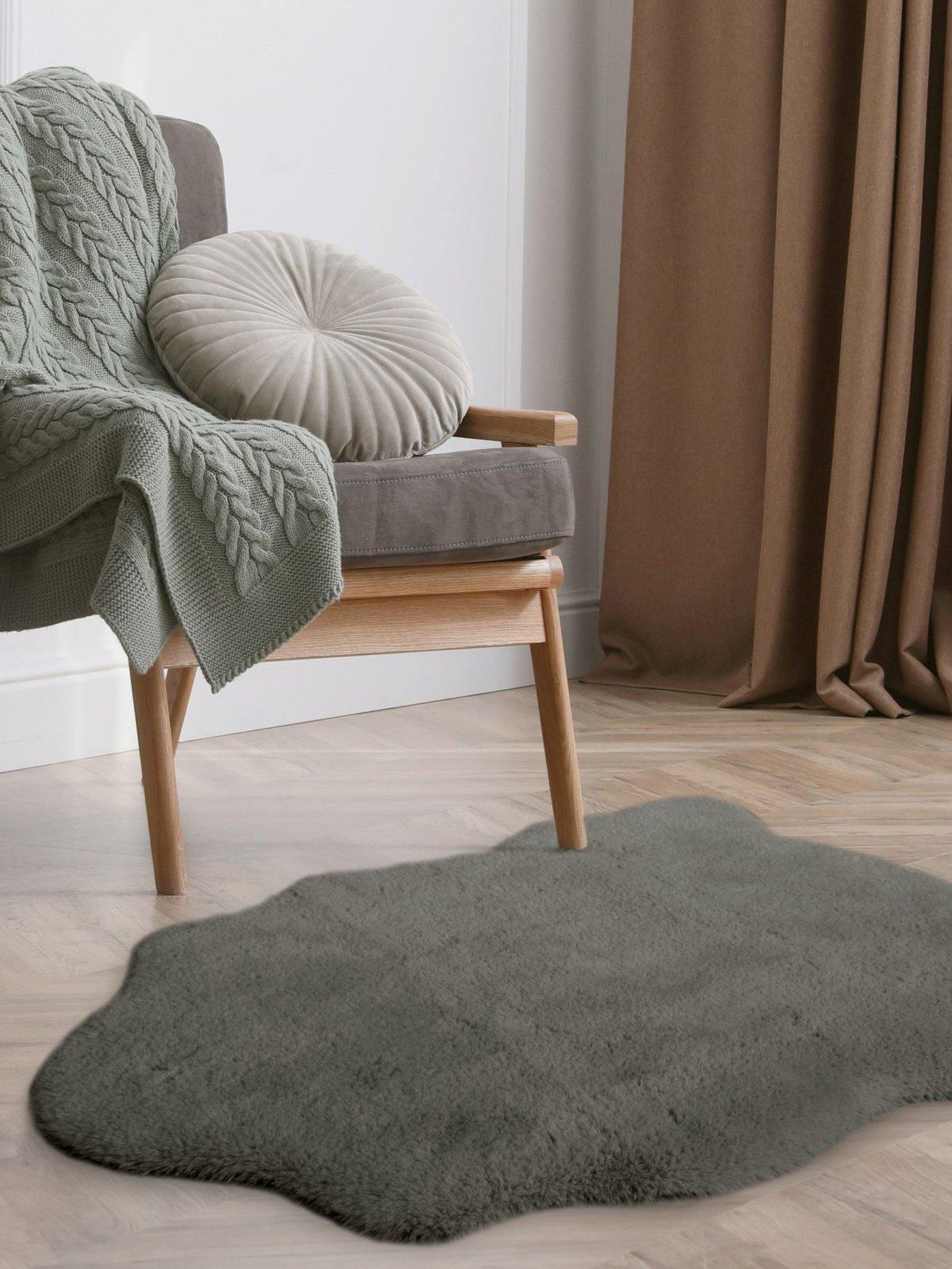 The Very Collection Luxury Faux Fur 70 X 90Cm Single